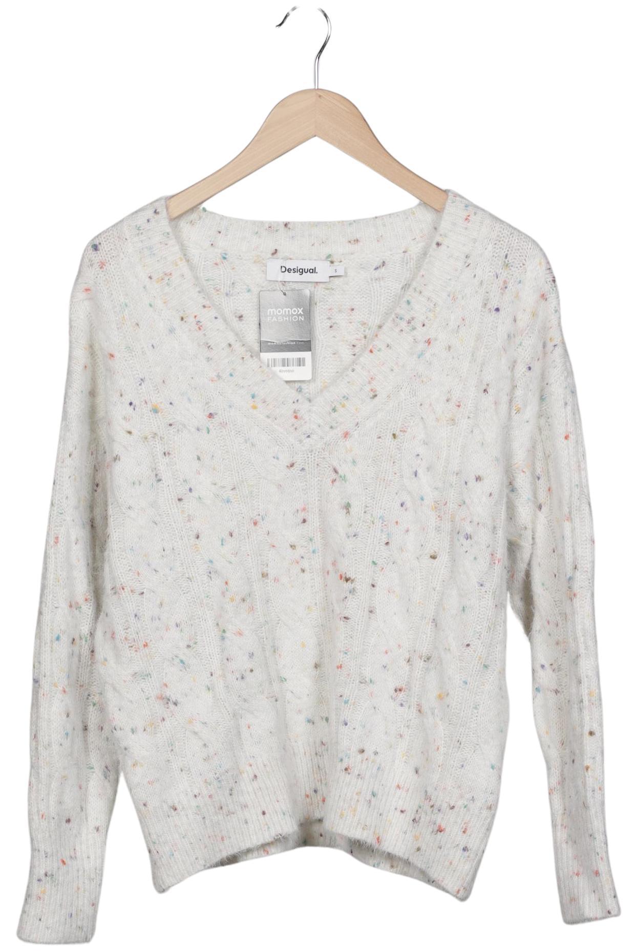 

Desigual Damen Pullover, cremeweiß, Gr. 36