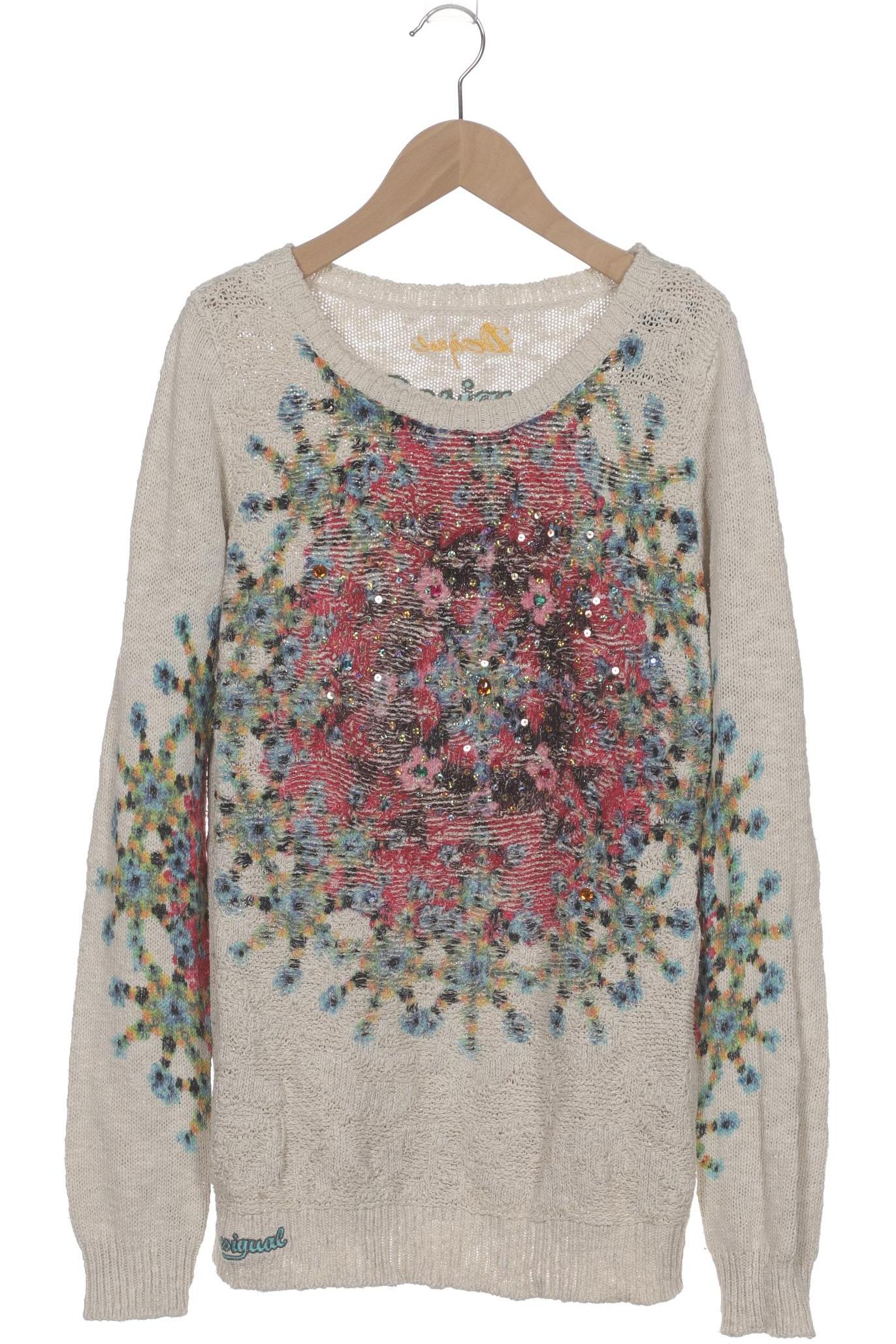 

Desigual Damen Pullover, beige, Gr. 44