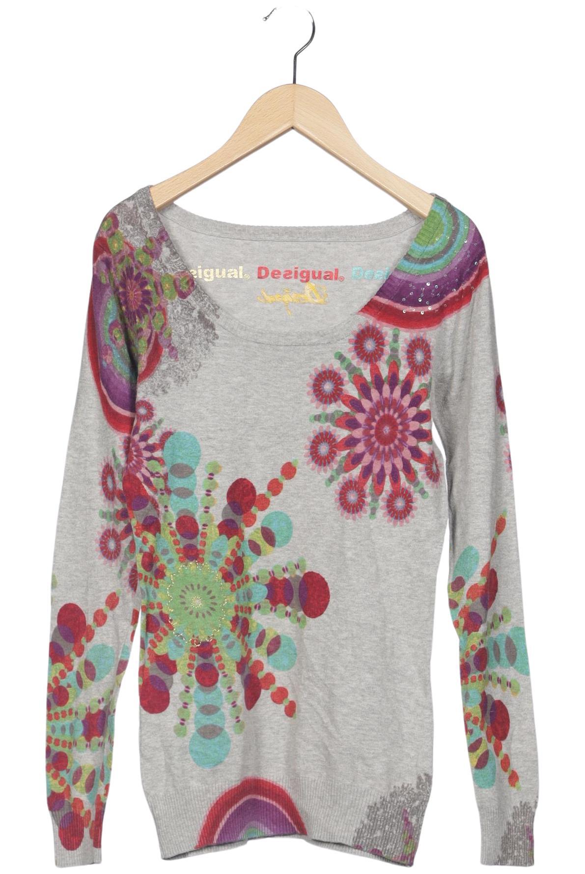 

Desigual Damen Pullover, grau, Gr. 36