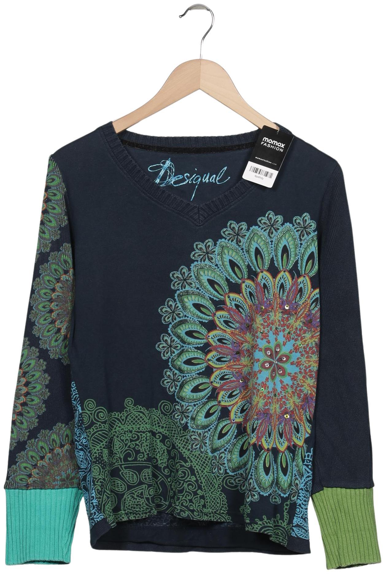 

Desigual Damen Pullover, marineblau, Gr. 44