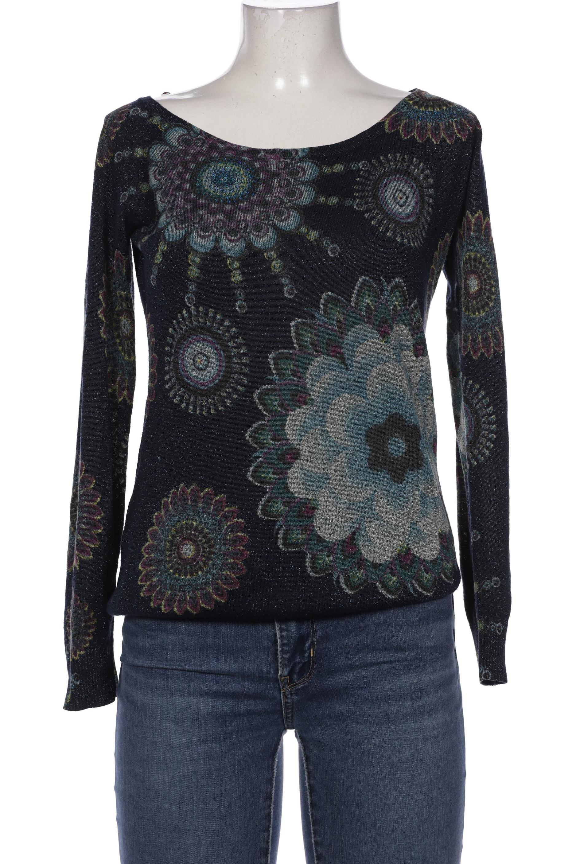 

Desigual Damen Pullover, marineblau, Gr. 42