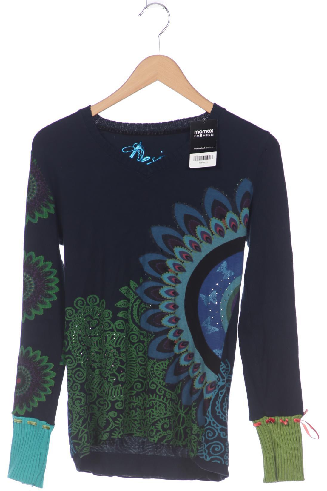 

Desigual Damen Pullover, marineblau, Gr. 38