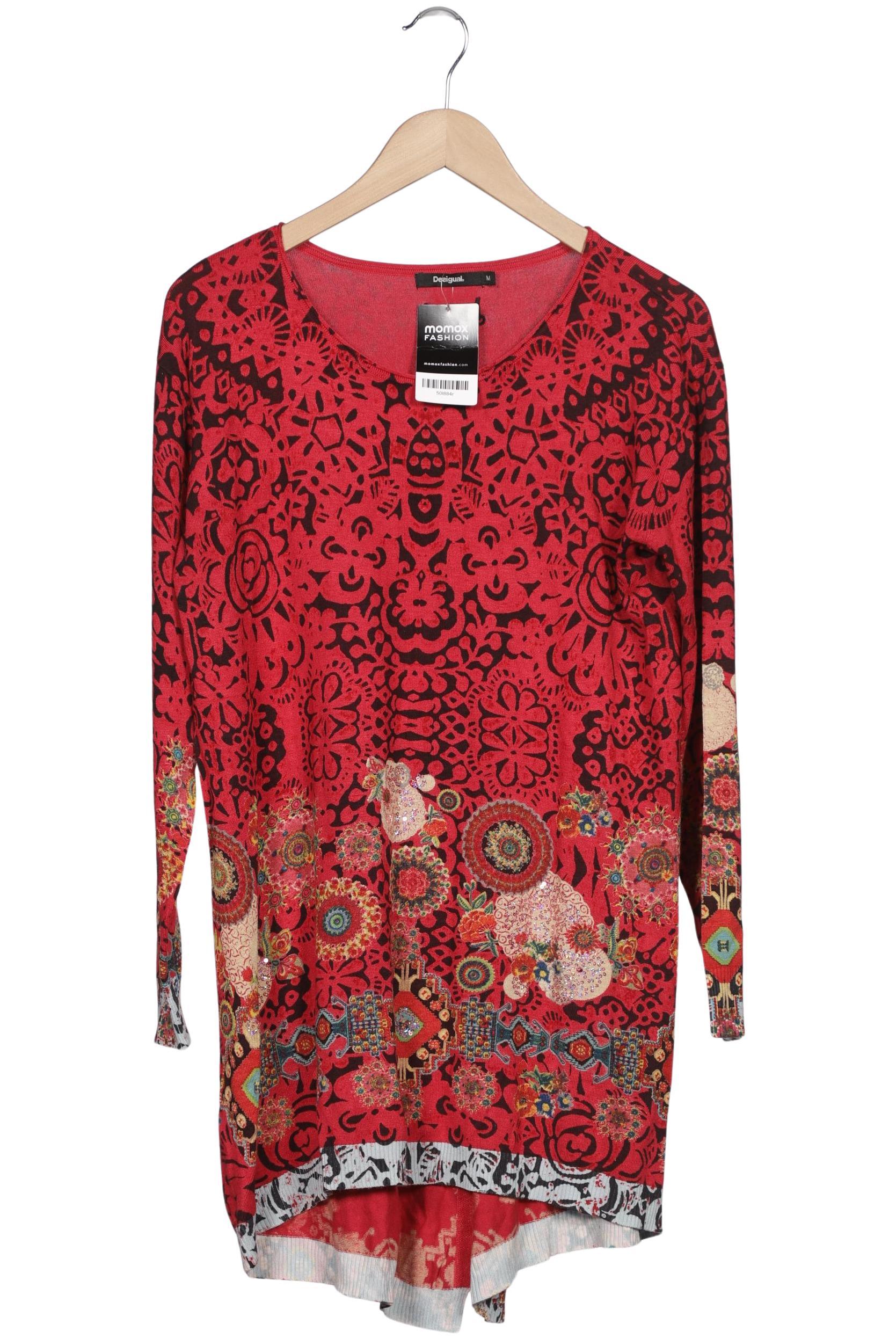 

Desigual Damen Pullover, rot, Gr. 38