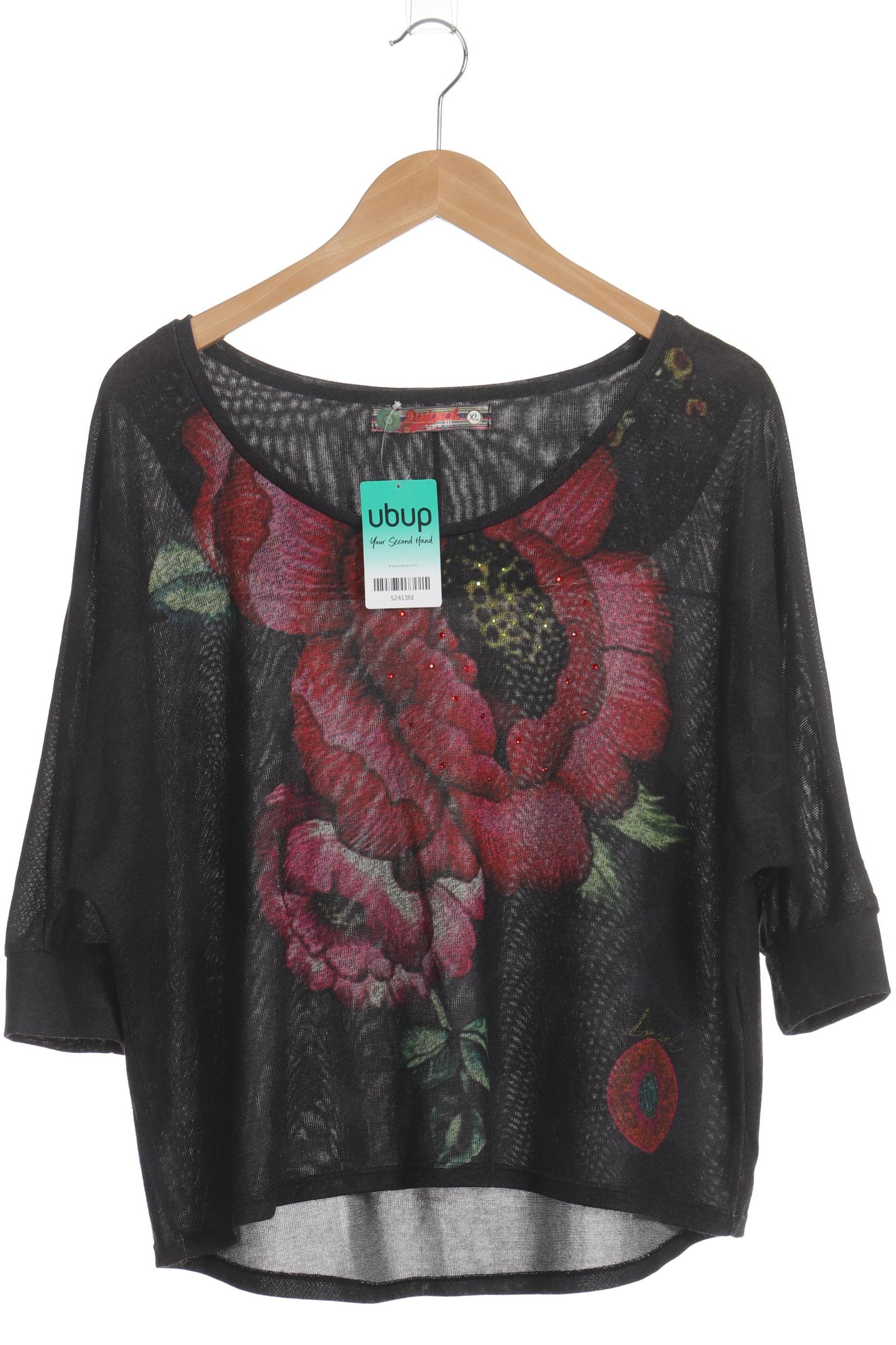 

Desigual Damen Pullover, grau, Gr.