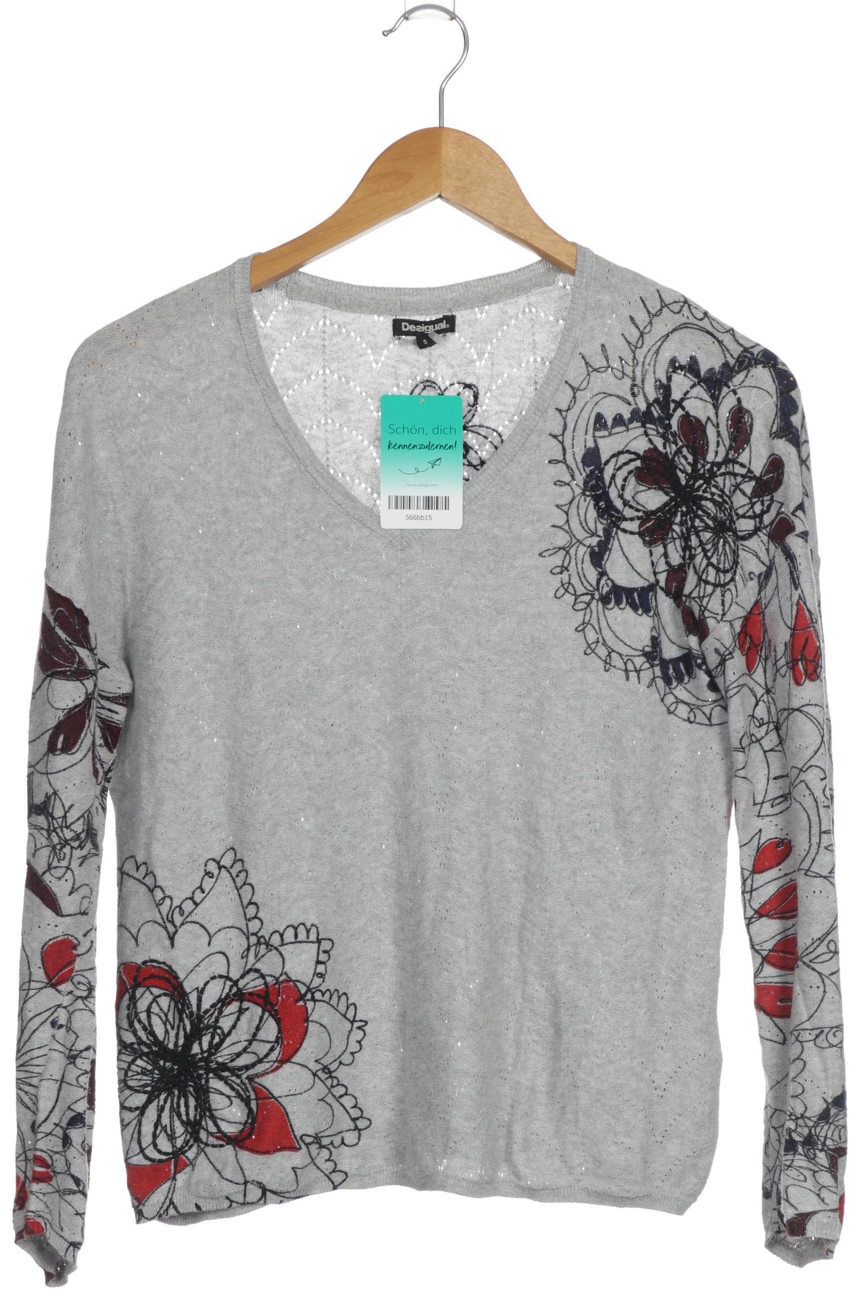 

Desigual Damen Pullover, grau, Gr.
