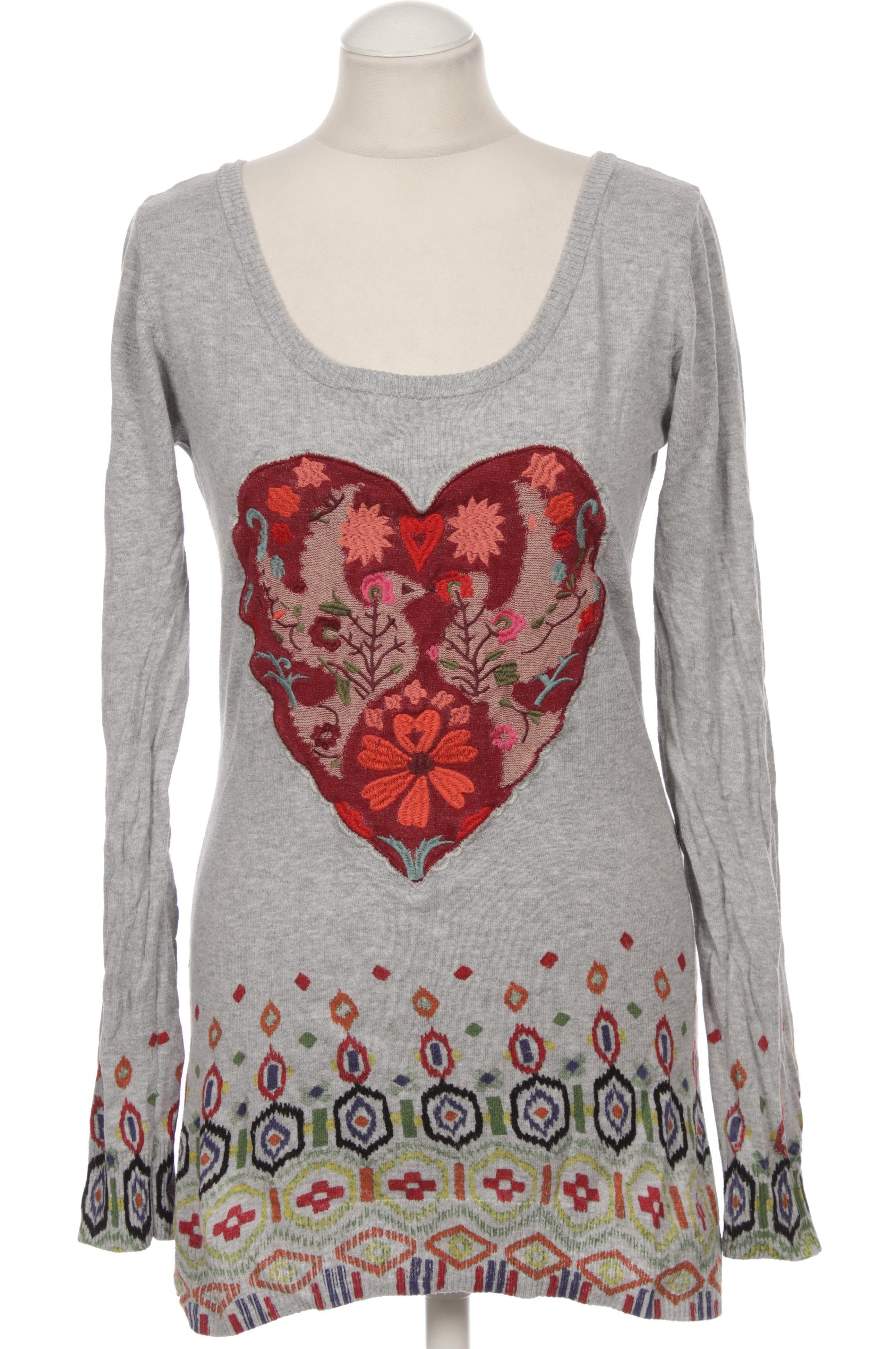 

Desigual Damen Pullover, grau, Gr.