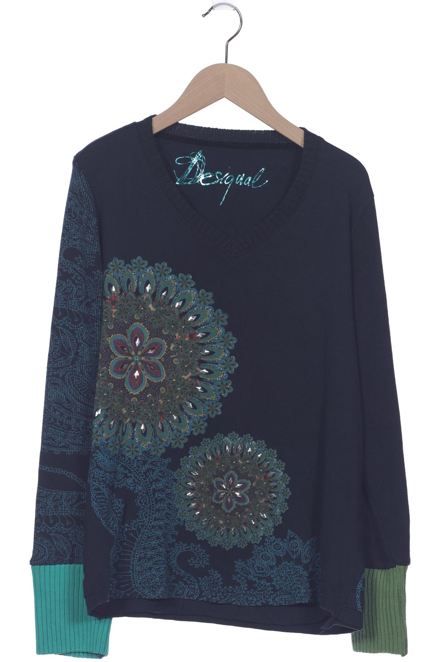 

Desigual Damen Pullover, marineblau
