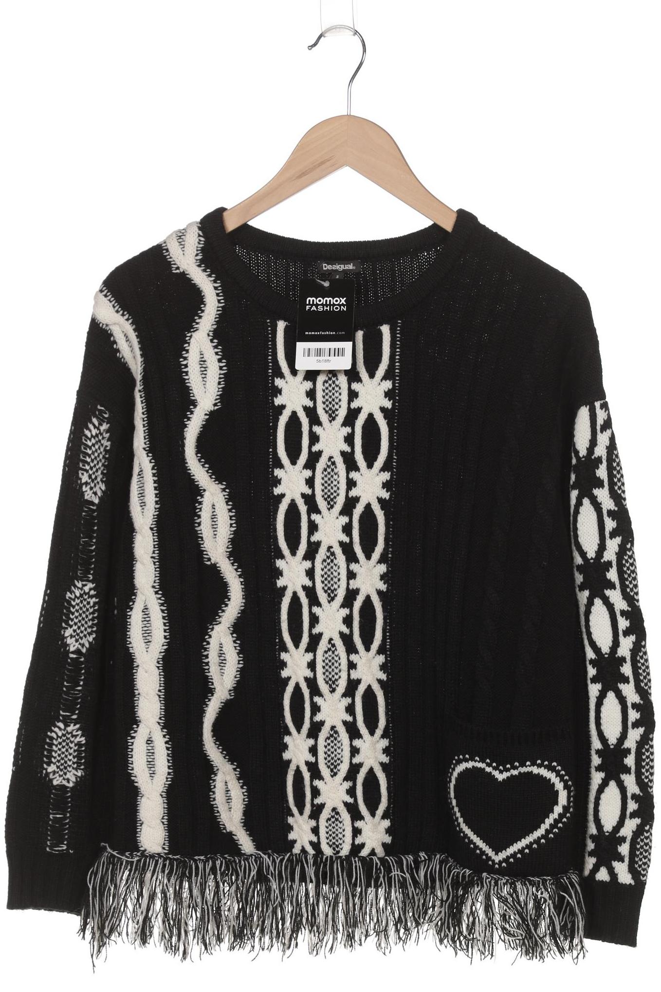 

Desigual Damen Pullover, schwarz, Gr. 36
