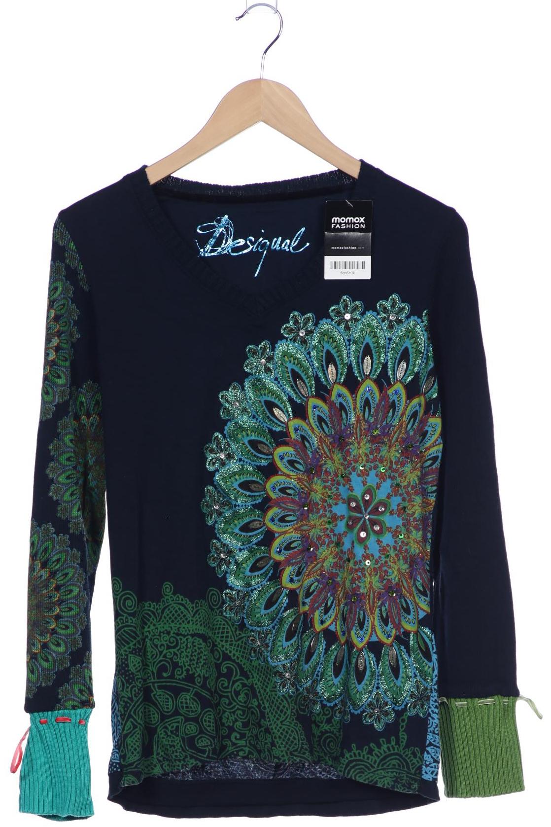 

Desigual Damen Pullover, marineblau, Gr. 46