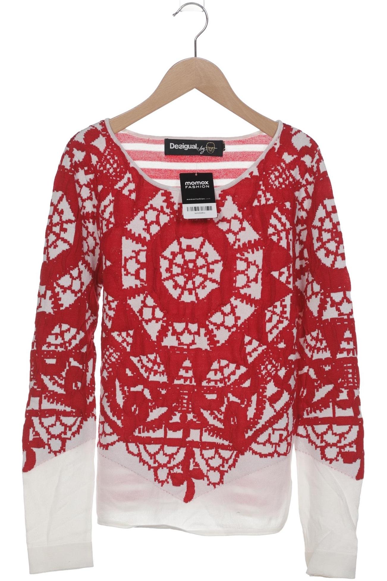 

Desigual Damen Pullover, rot, Gr. 36
