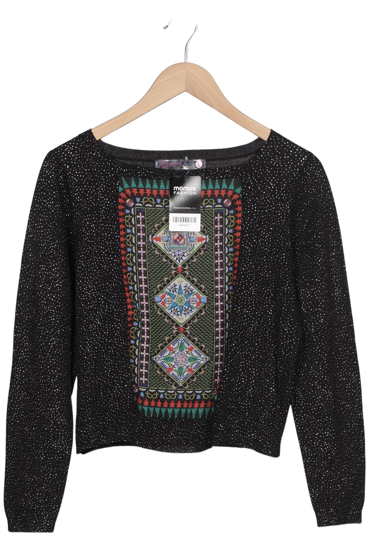 

Desigual Damen Pullover, schwarz, Gr. 42