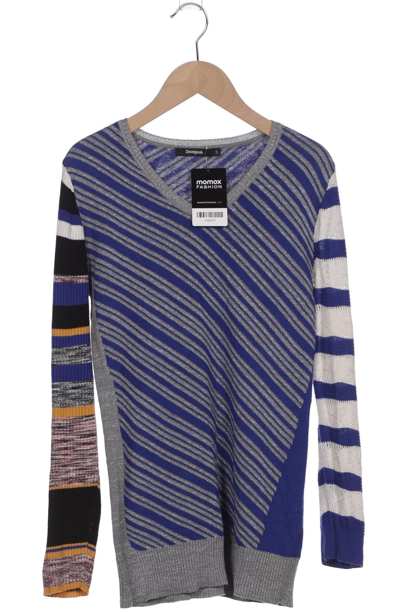 

Desigual Damen Pullover, blau, Gr. 36