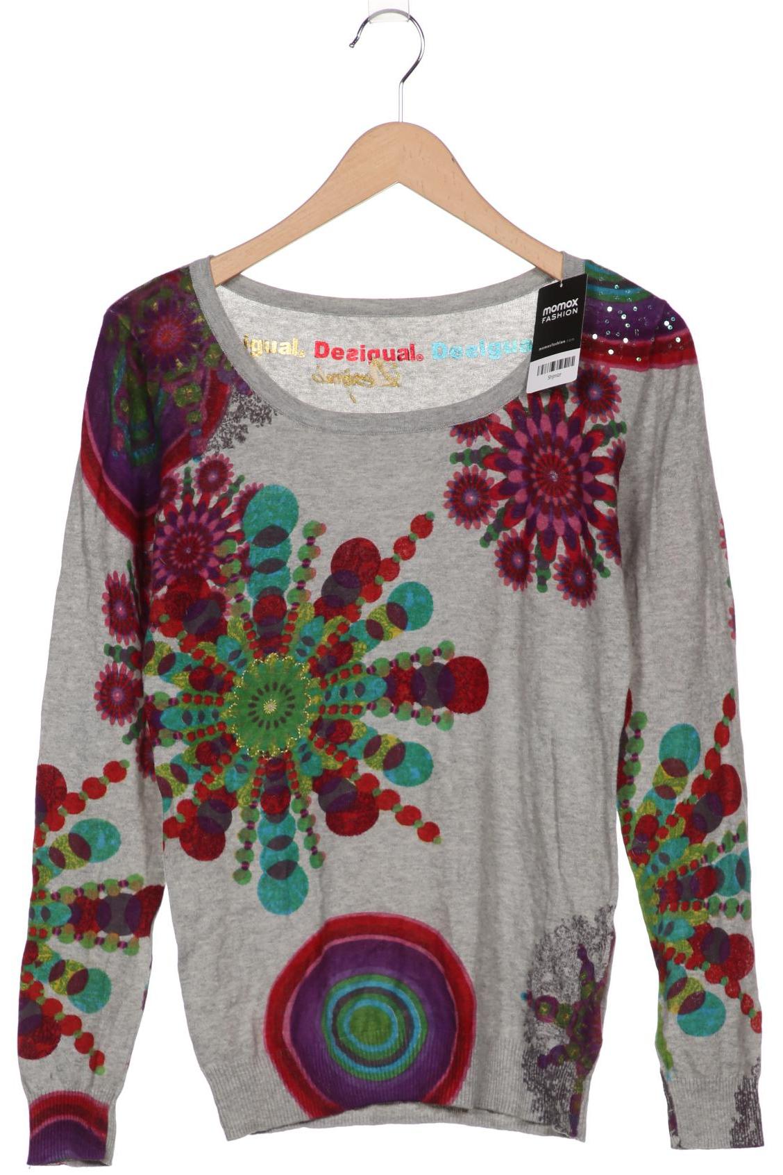 

Desigual Damen Pullover, grau, Gr. 44