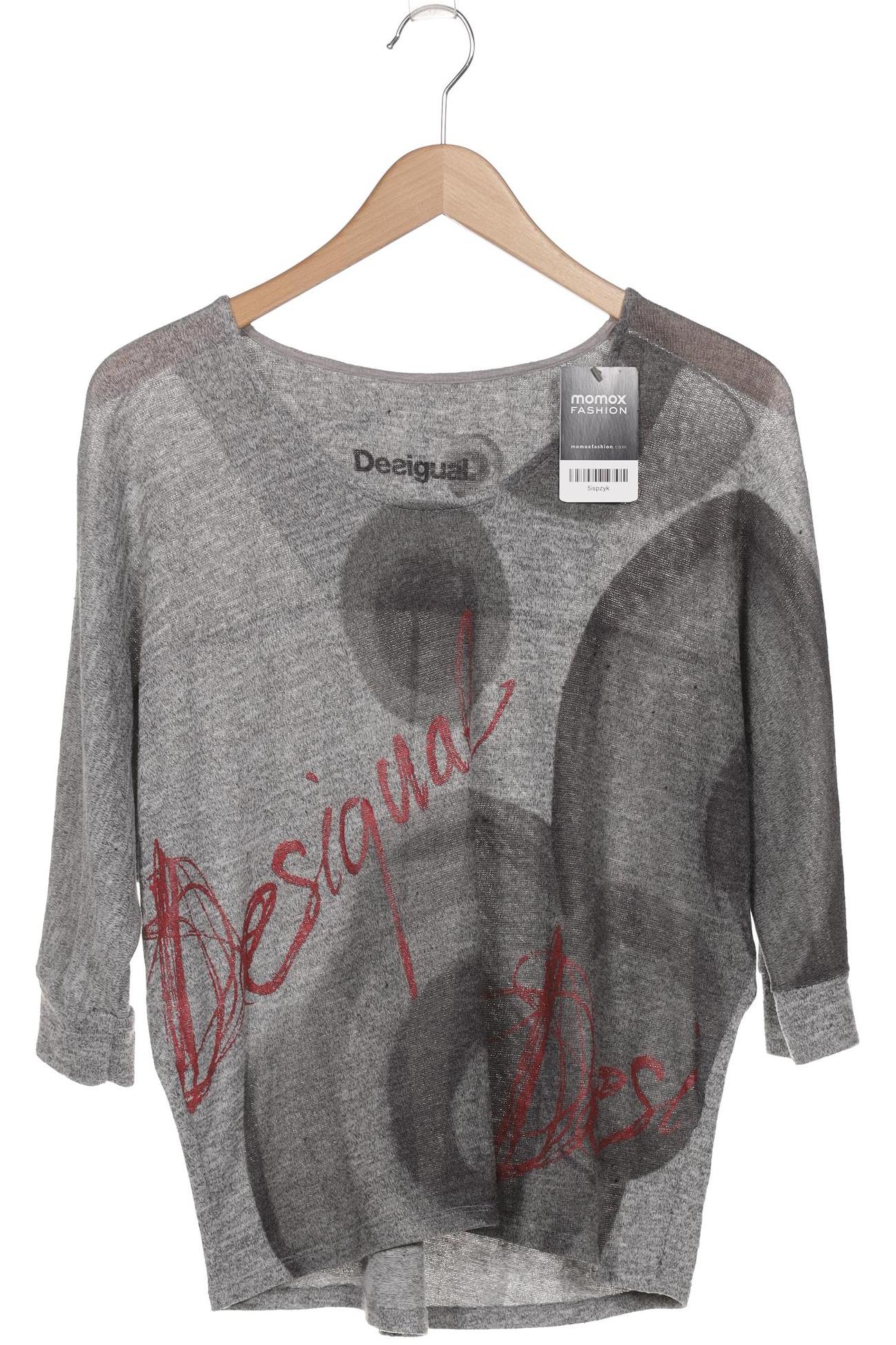 

Desigual Damen Pullover, grau, Gr. 42