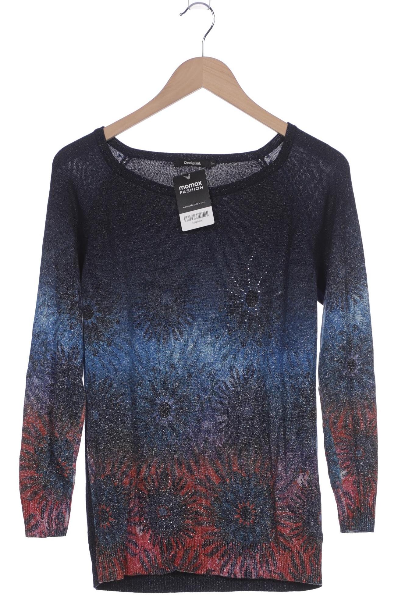 

Desigual Damen Pullover, marineblau, Gr. 44