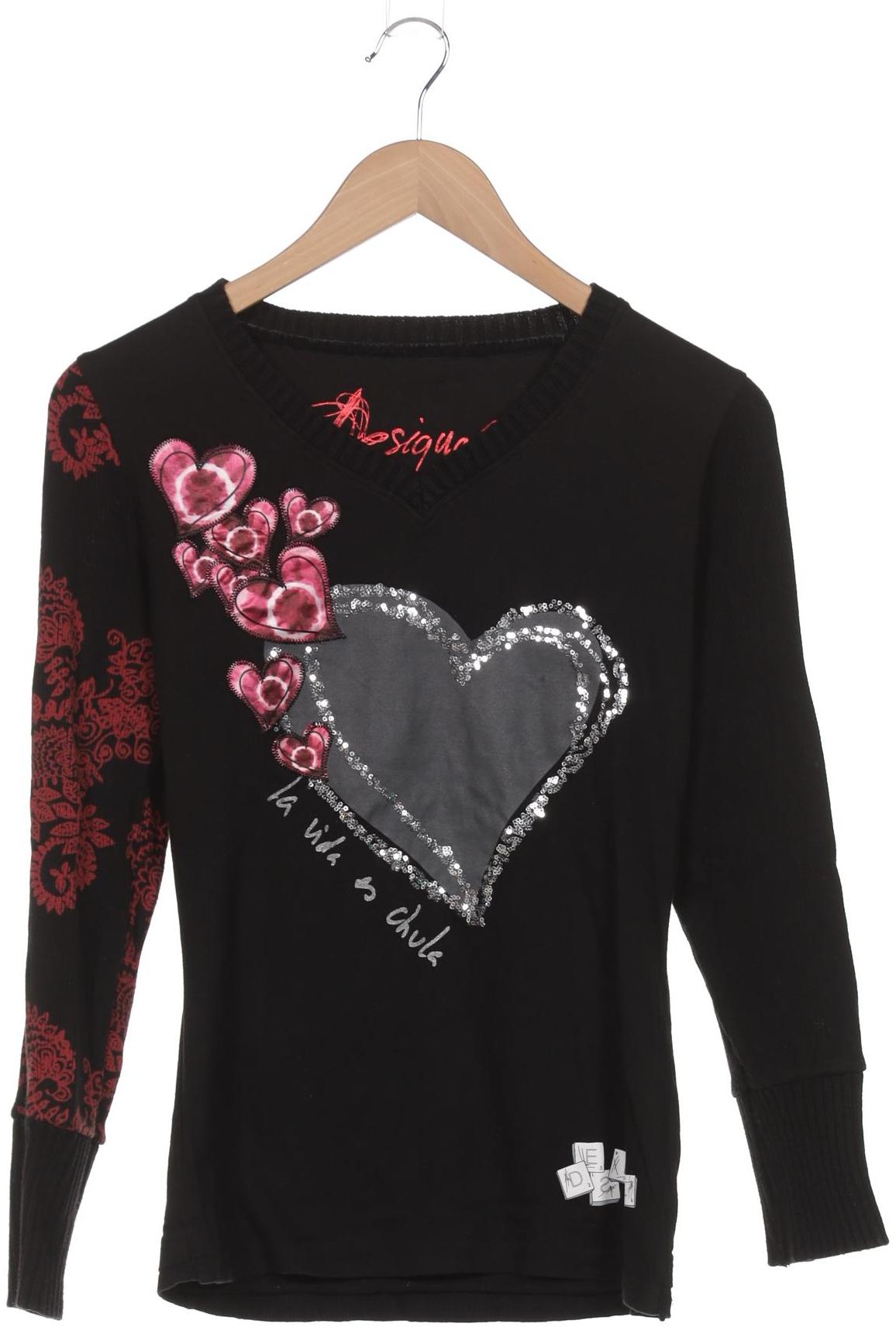

Desigual Damen Pullover, schwarz, Gr. 38