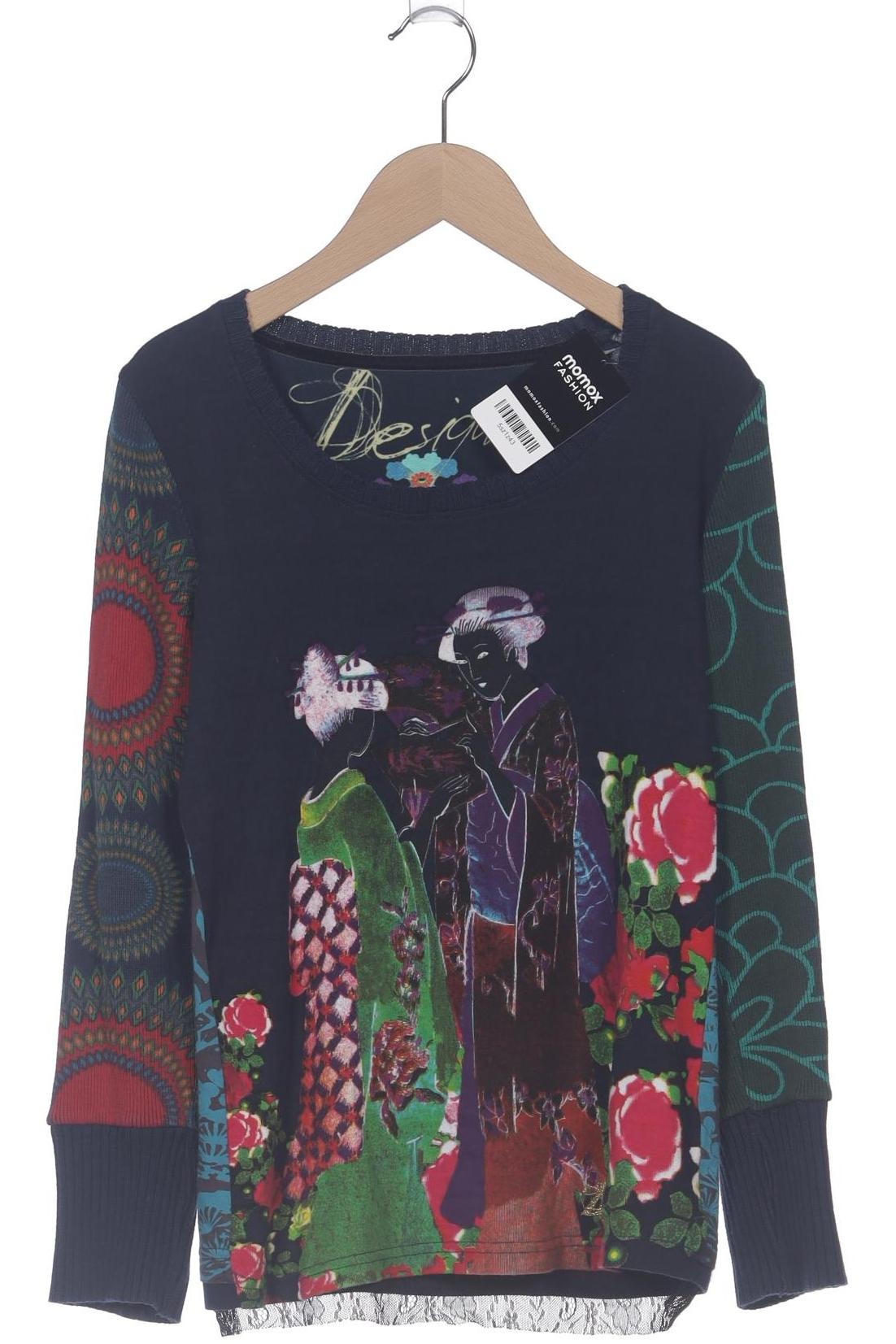 

Desigual Damen Pullover, marineblau, Gr. 36