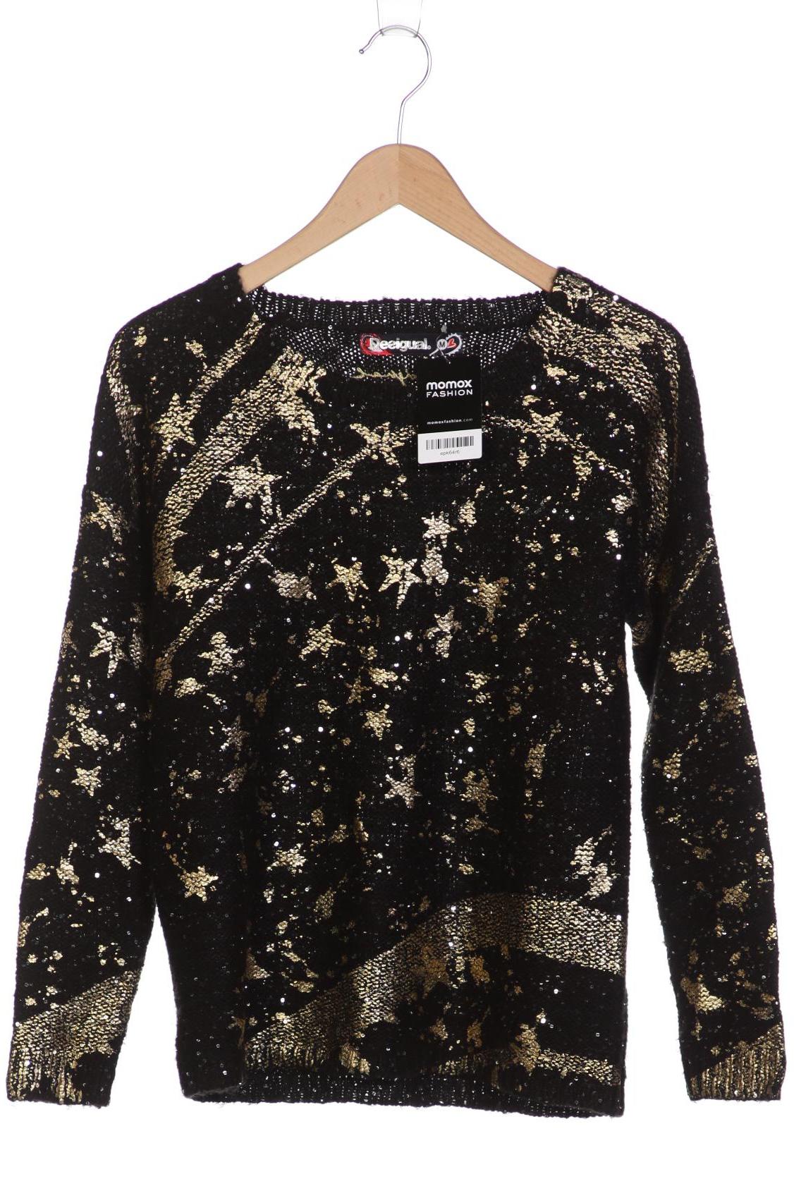 

Desigual Damen Pullover, schwarz, Gr. 38