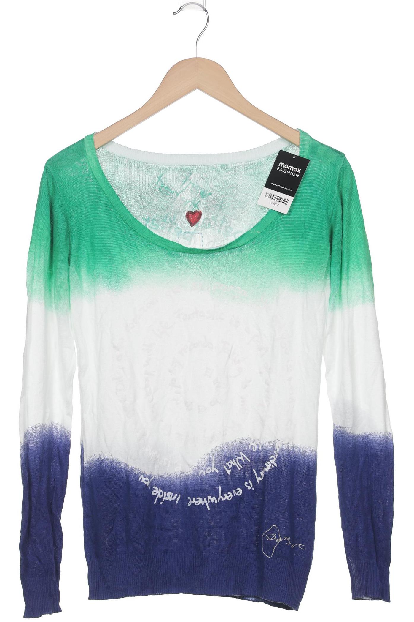 

Desigual Damen Pullover, grün, Gr. 36