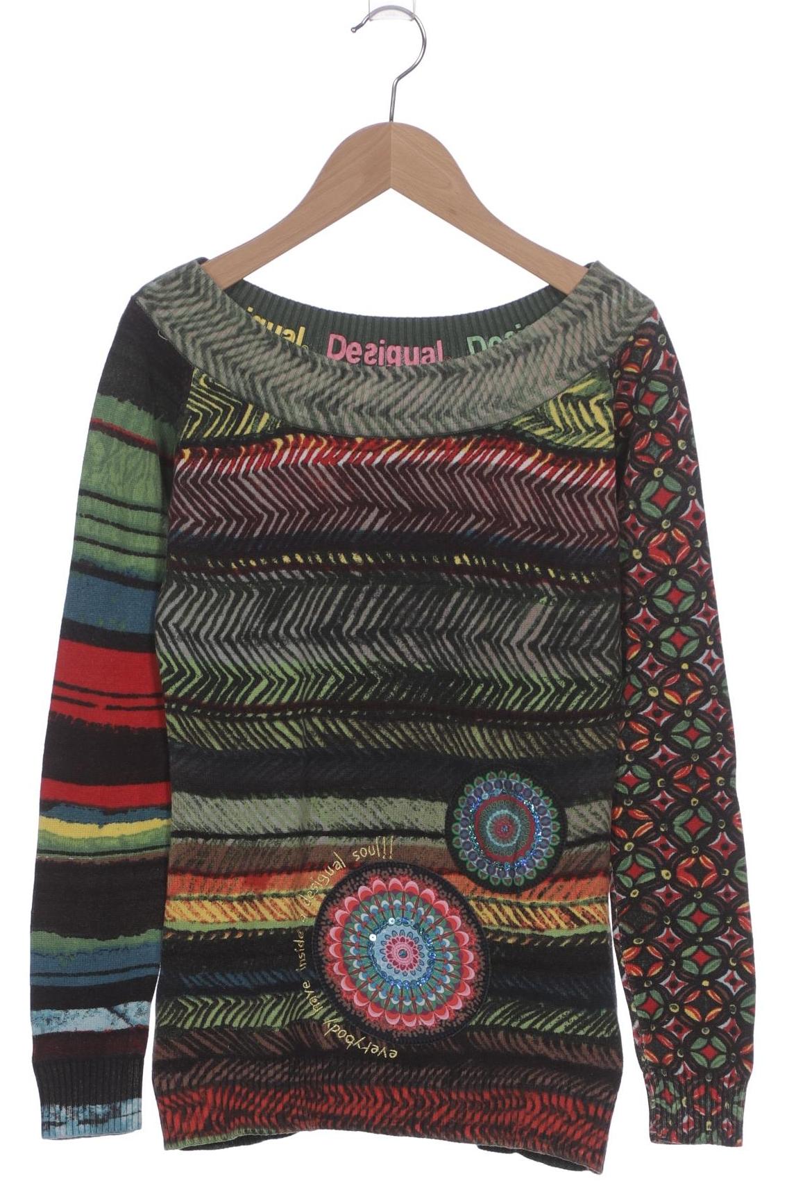 

Desigual Damen Pullover, grün, Gr. 36