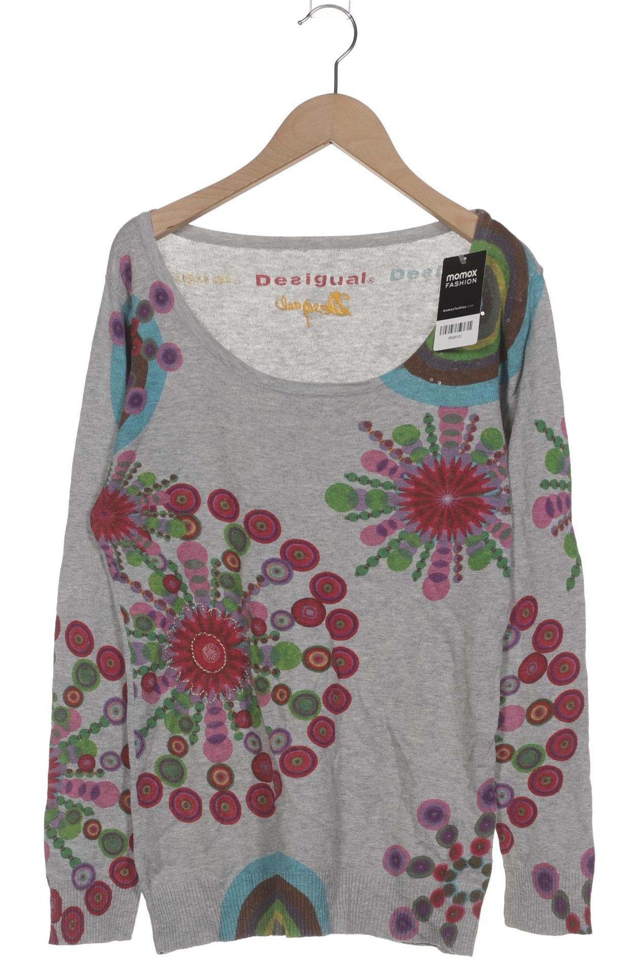 

Desigual Damen Pullover, grau, Gr. 42