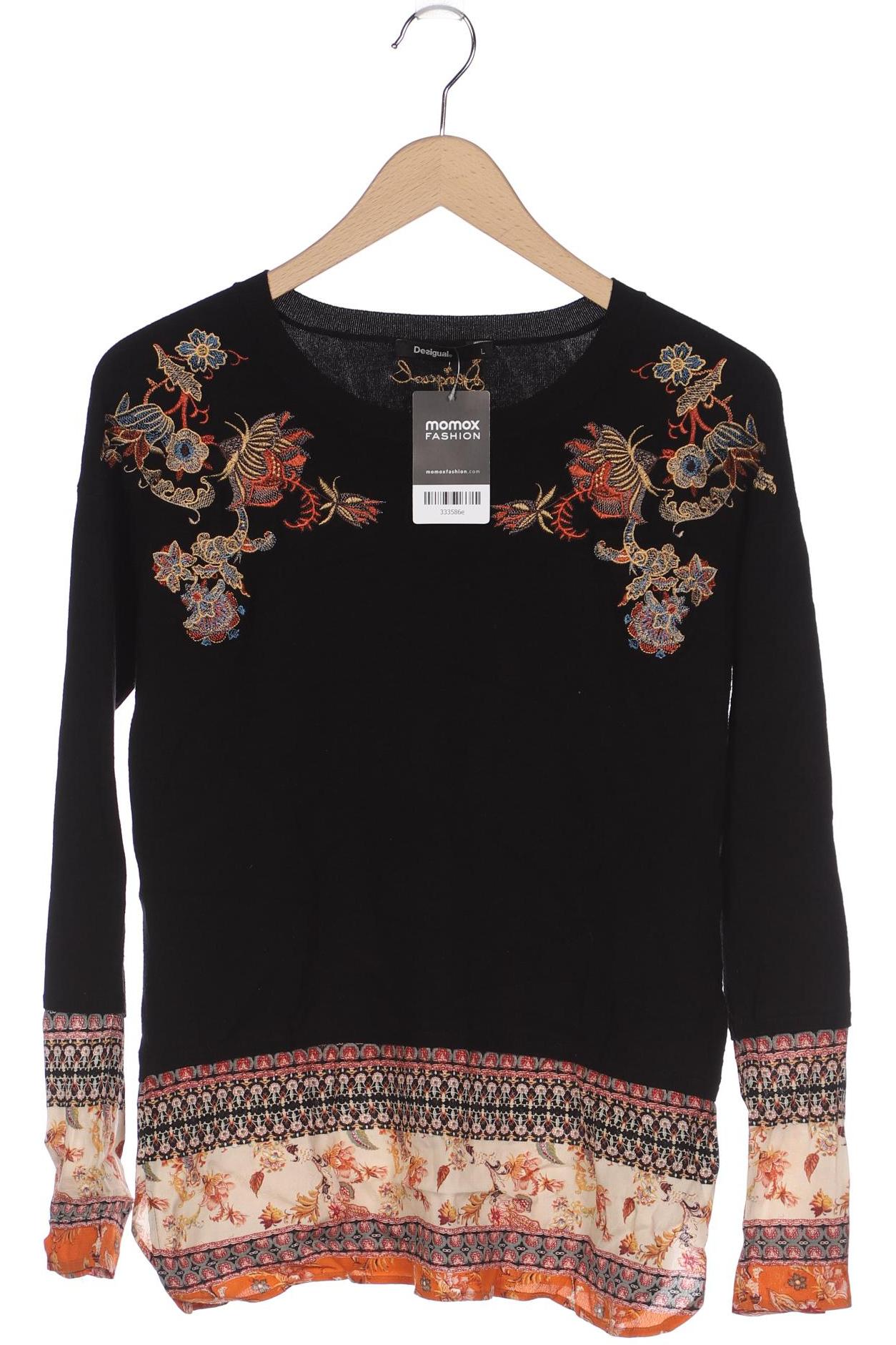 

Desigual Damen Pullover, schwarz, Gr. 42