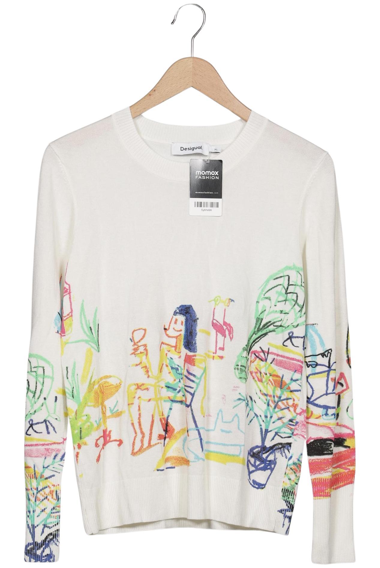 

Desigual Damen Pullover, weiß, Gr. 44