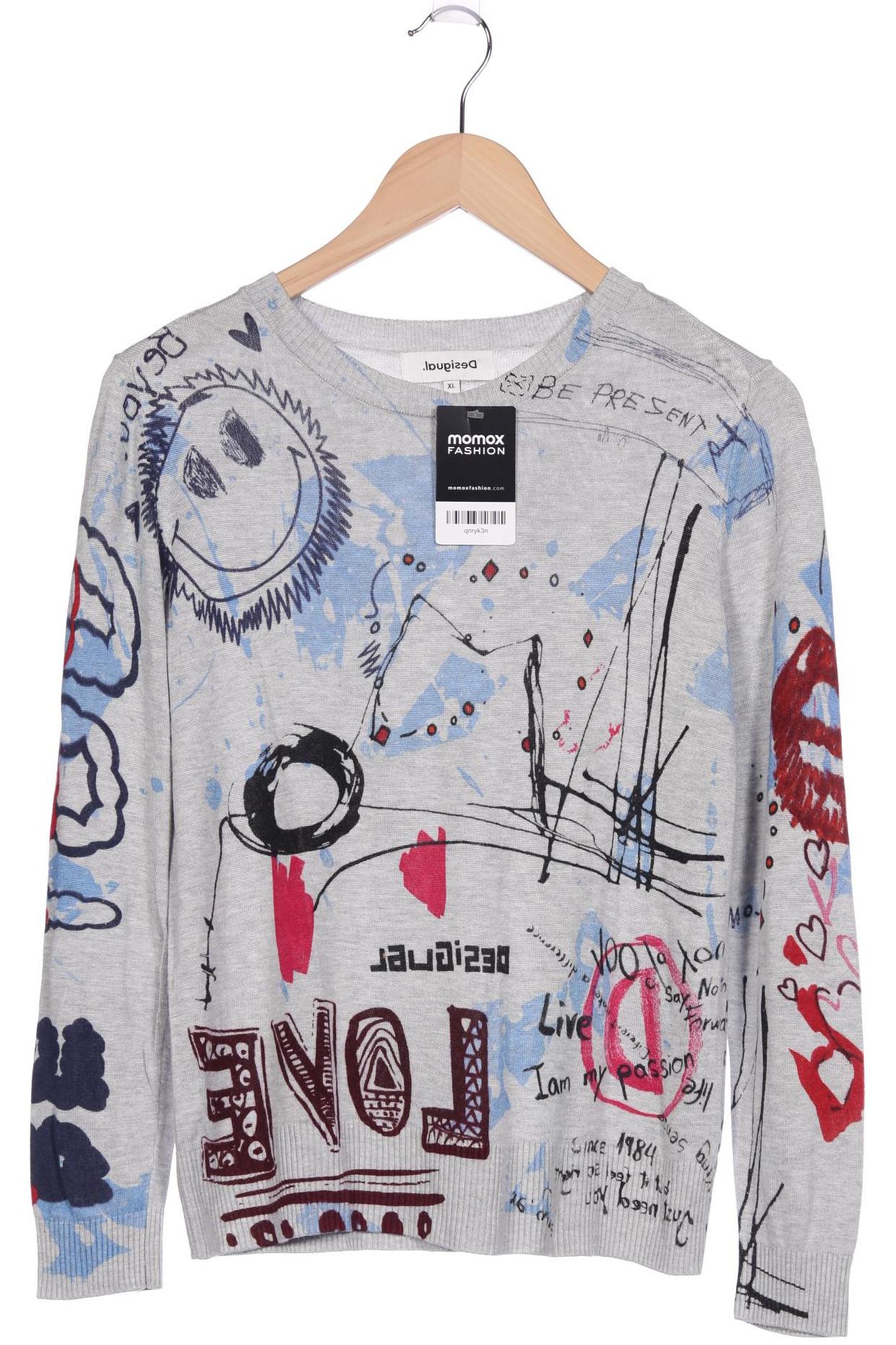 

Desigual Damen Pullover, grau