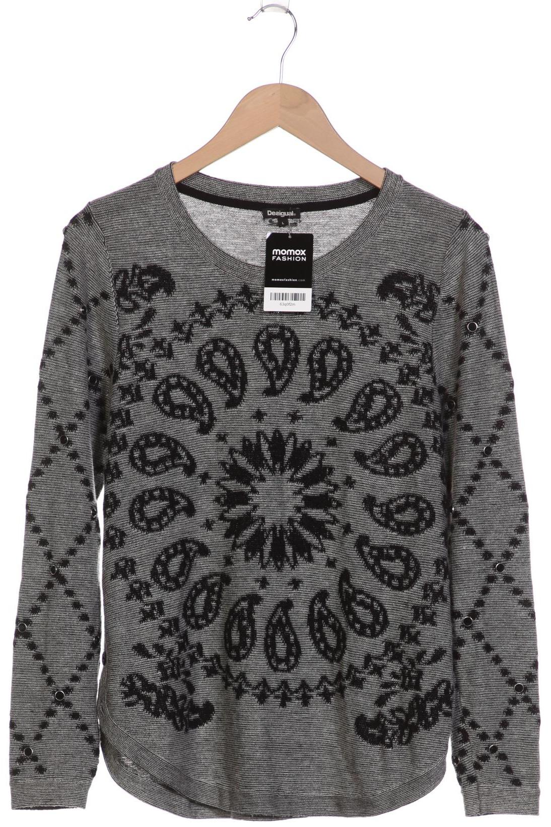 

Desigual Damen Pullover, grau, Gr. 42