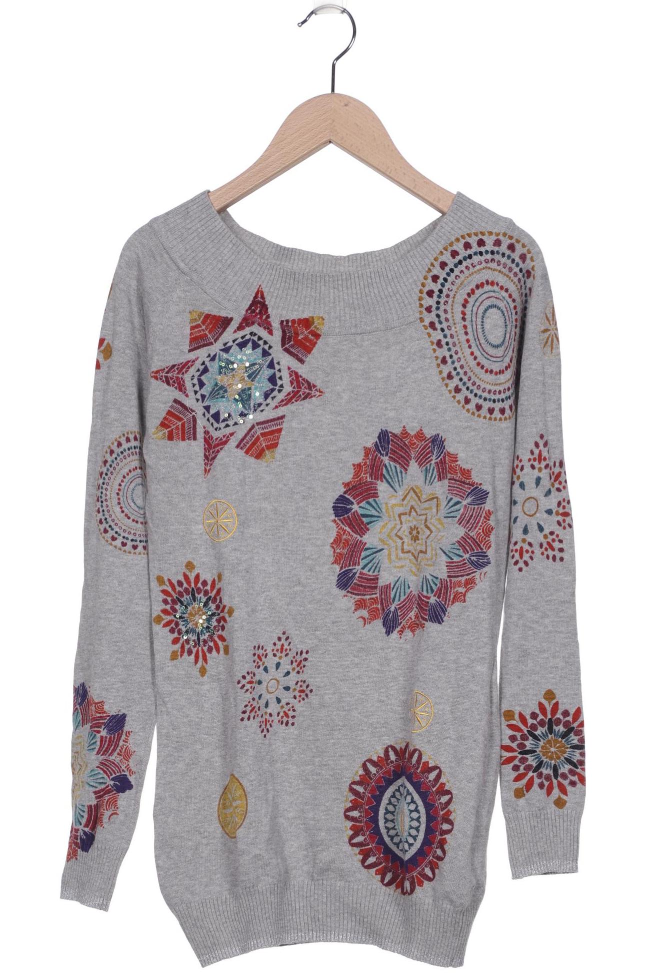 

Desigual Damen Pullover, grau, Gr. 36