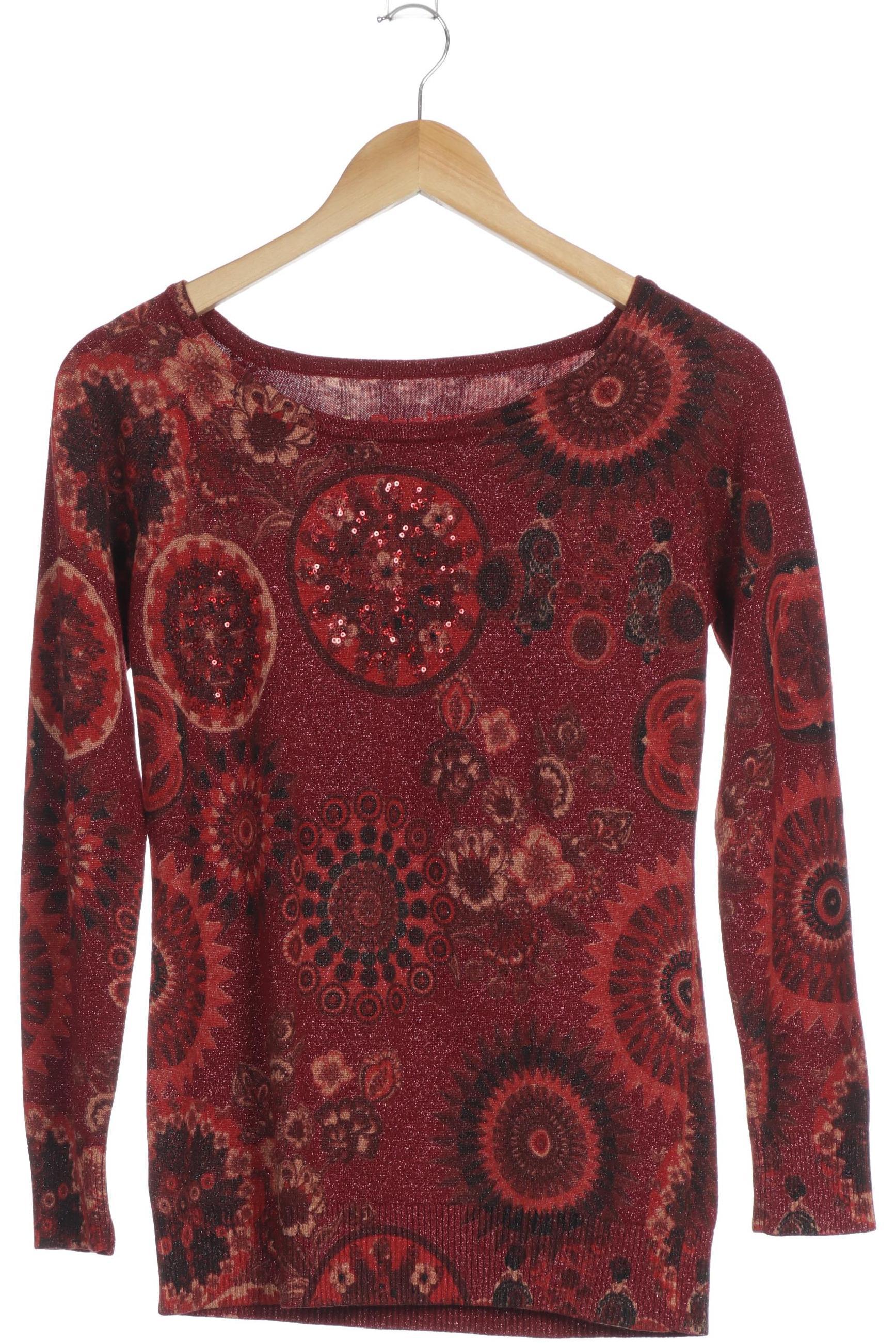 

Desigual Damen Pullover, rot, Gr.
