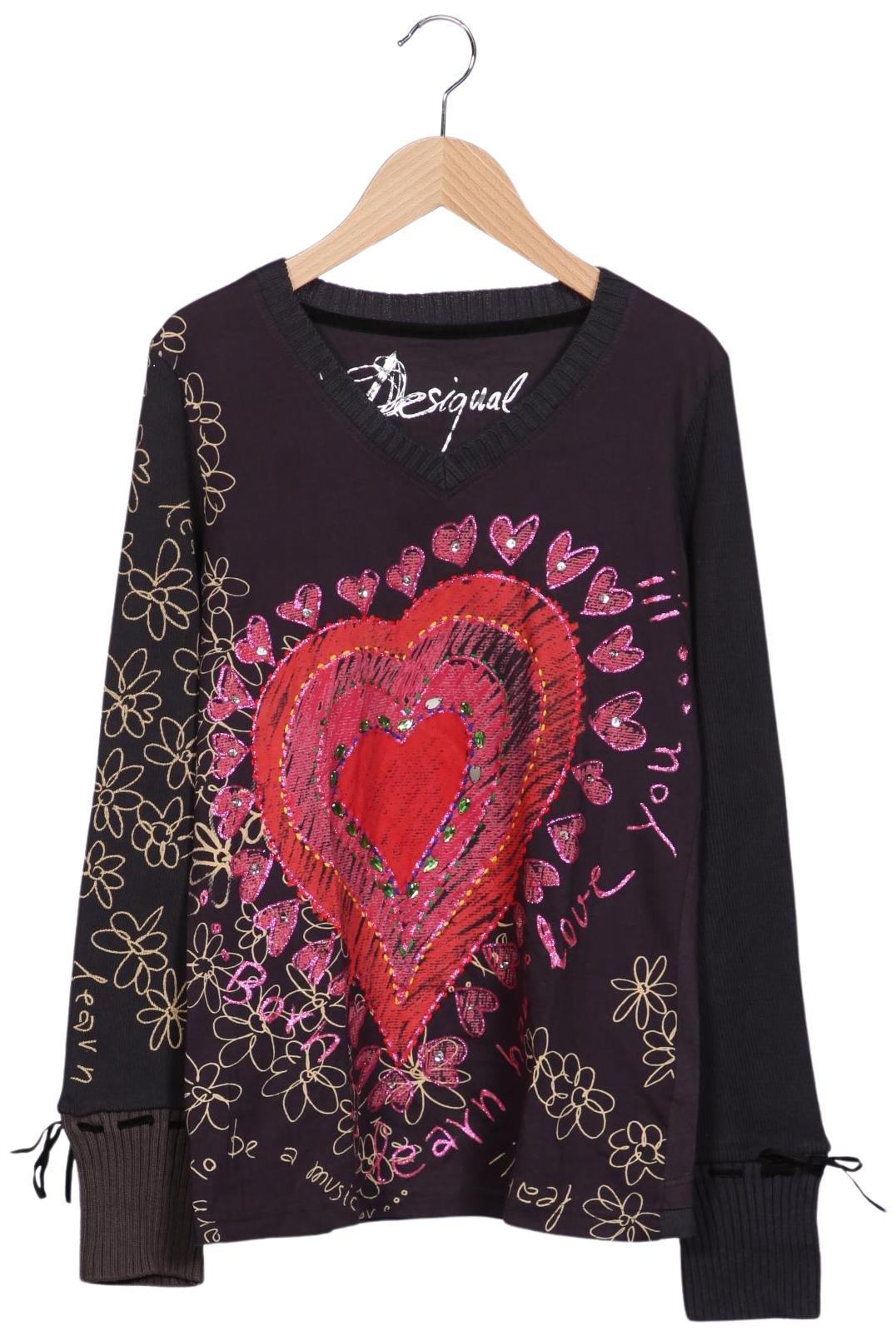 

Desigual Damen Pullover, flieder, Gr. 42