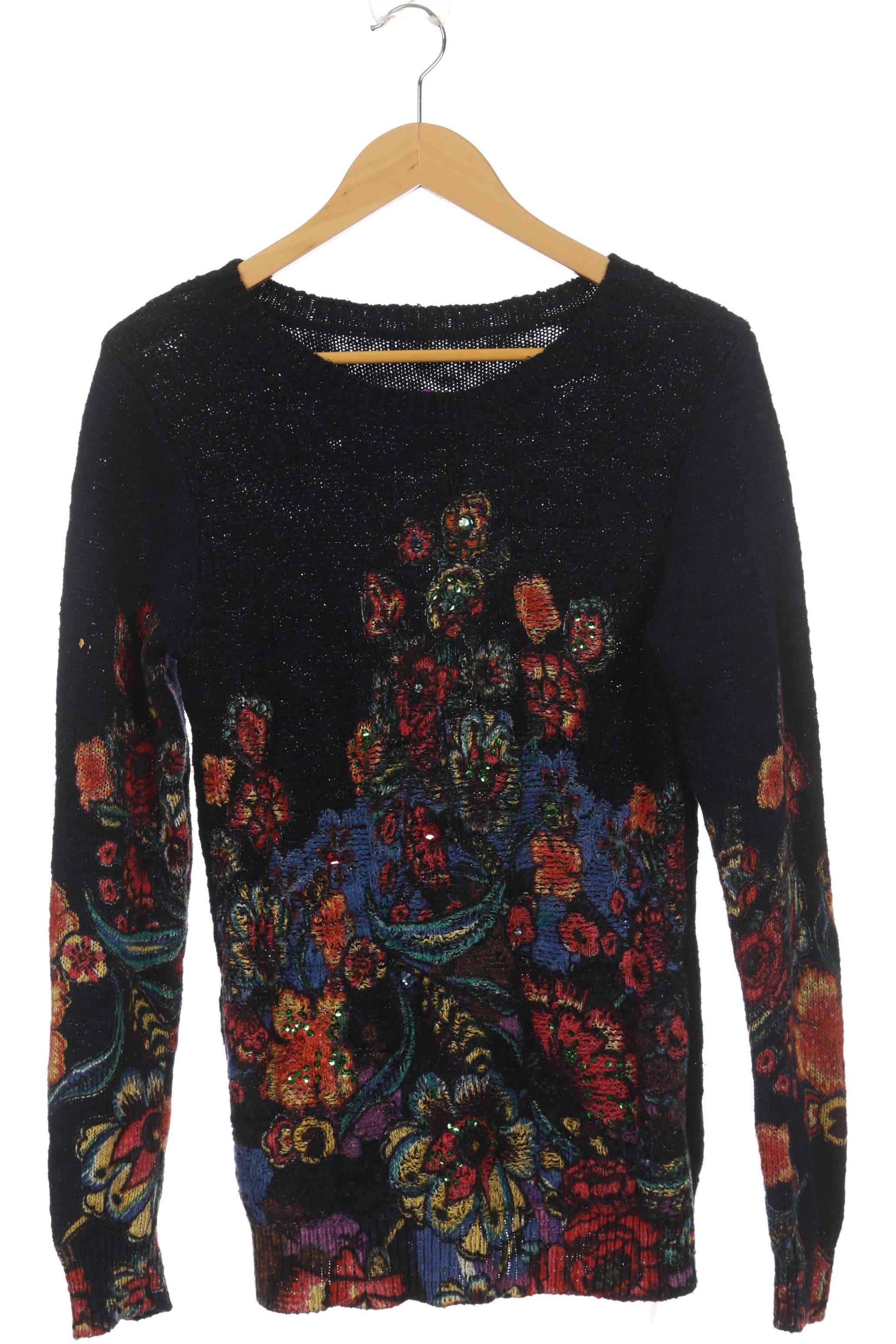 

Desigual Damen Pullover, blau, Gr.