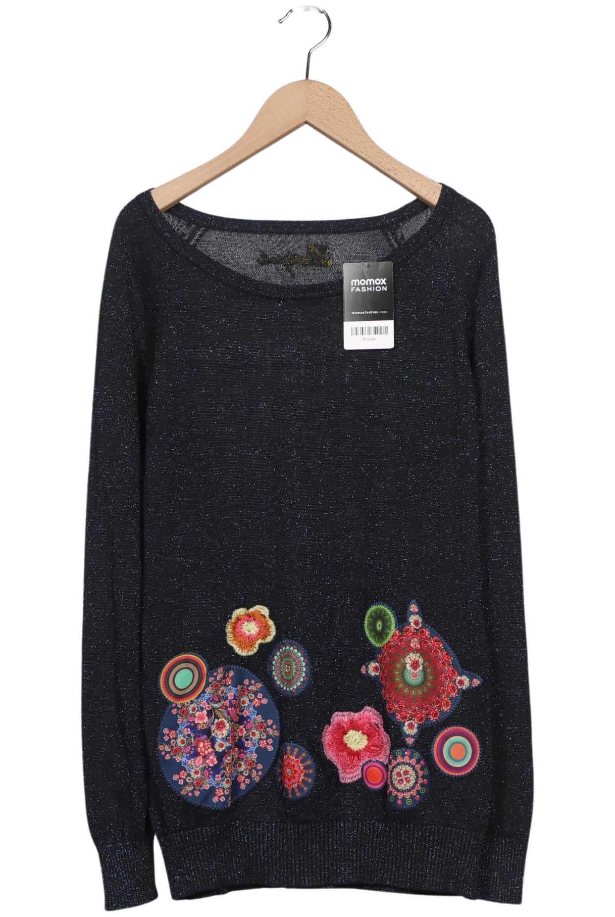 

Desigual Damen Pullover, marineblau, Gr. 38