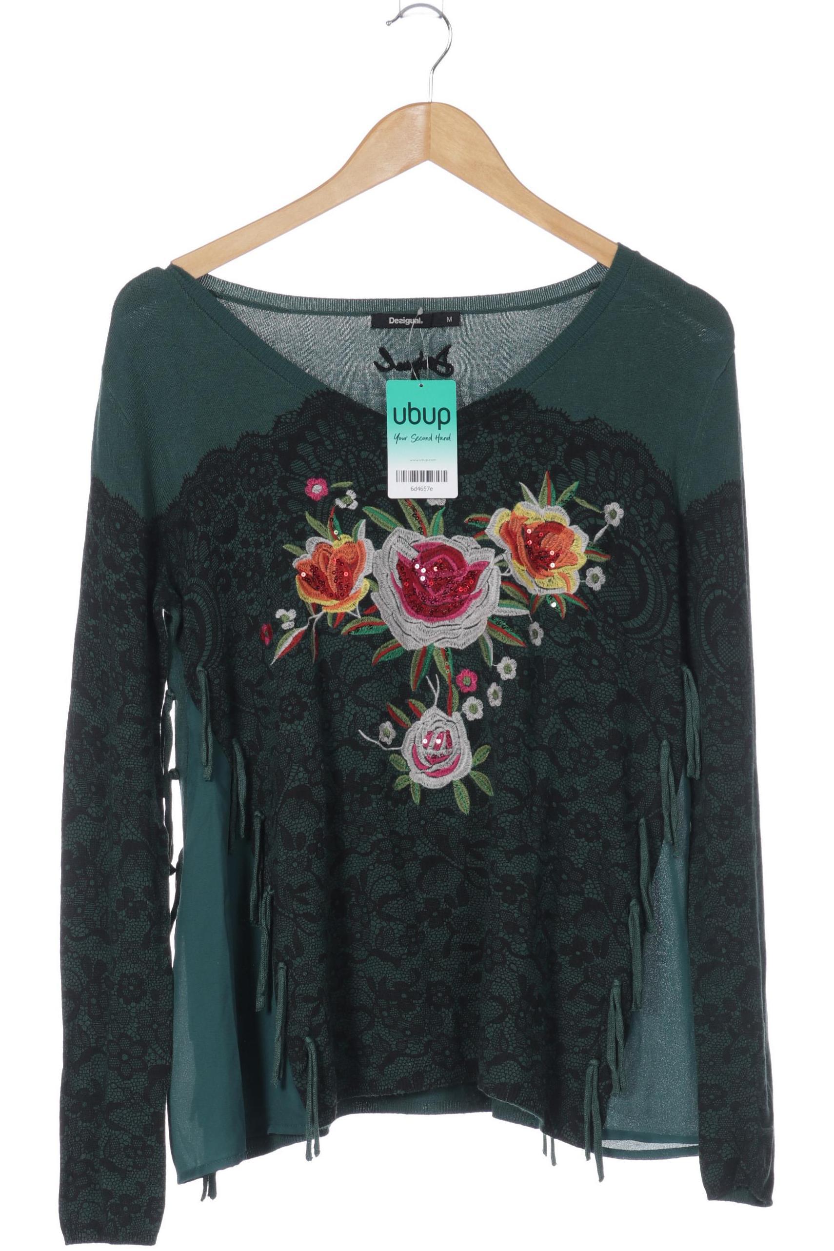 

Desigual Damen Pullover, grün, Gr.