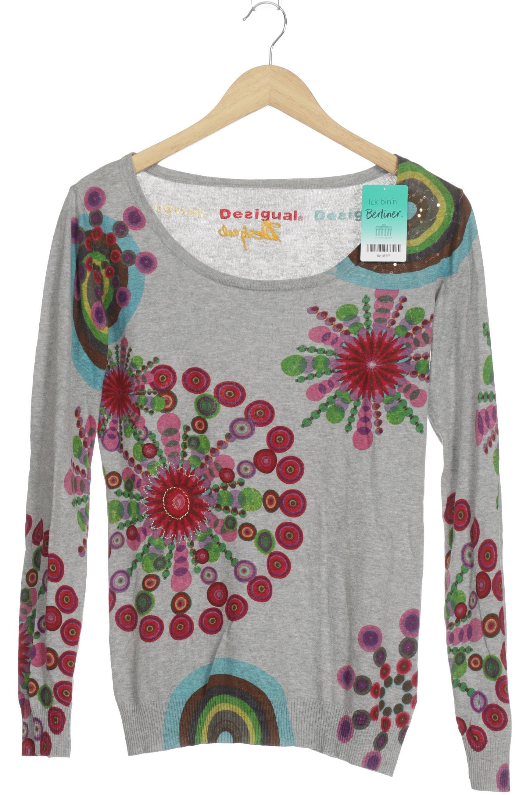 

Desigual Damen Pullover, grau, Gr.