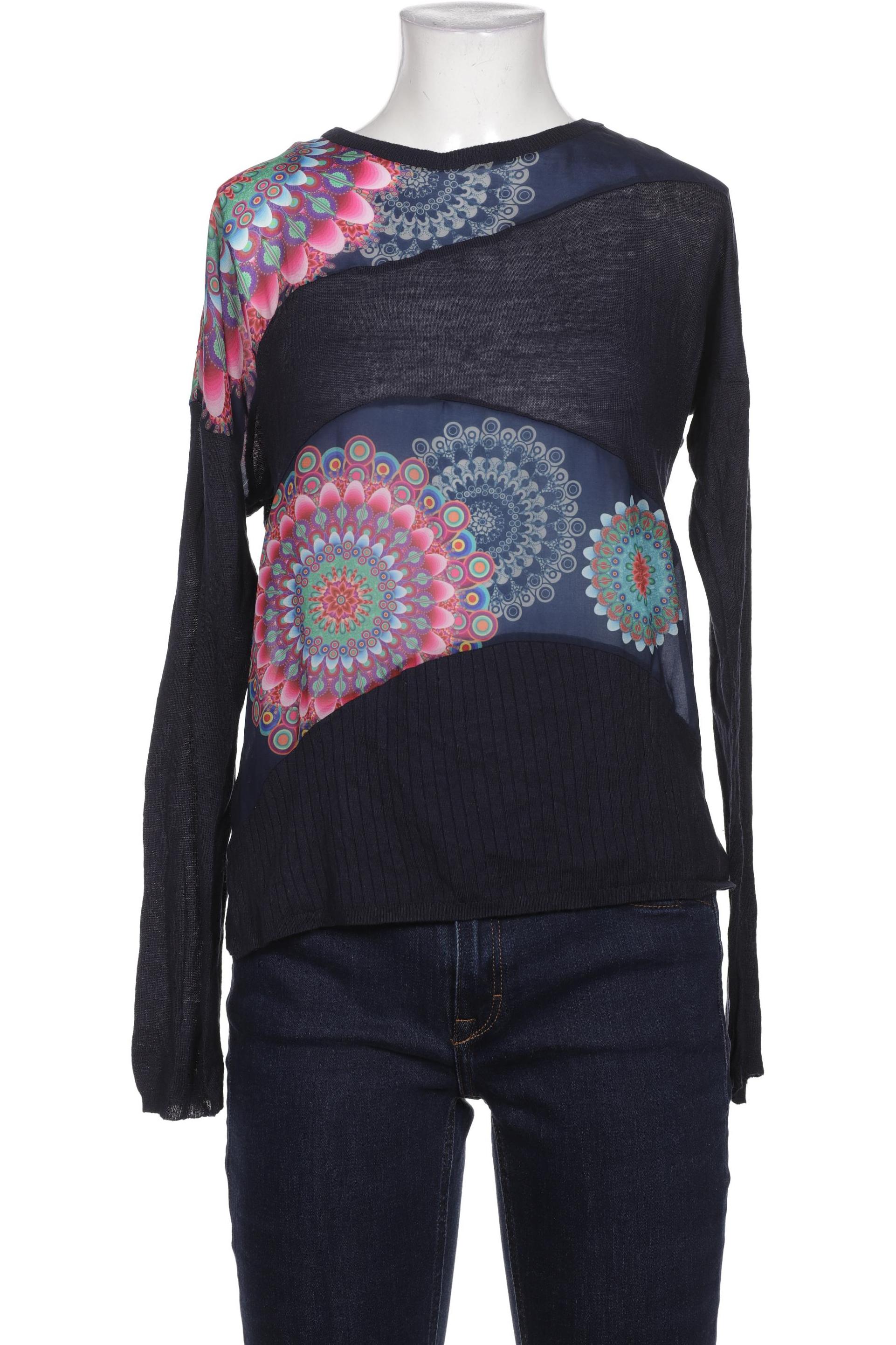 

Desigual Damen Pullover, marineblau
