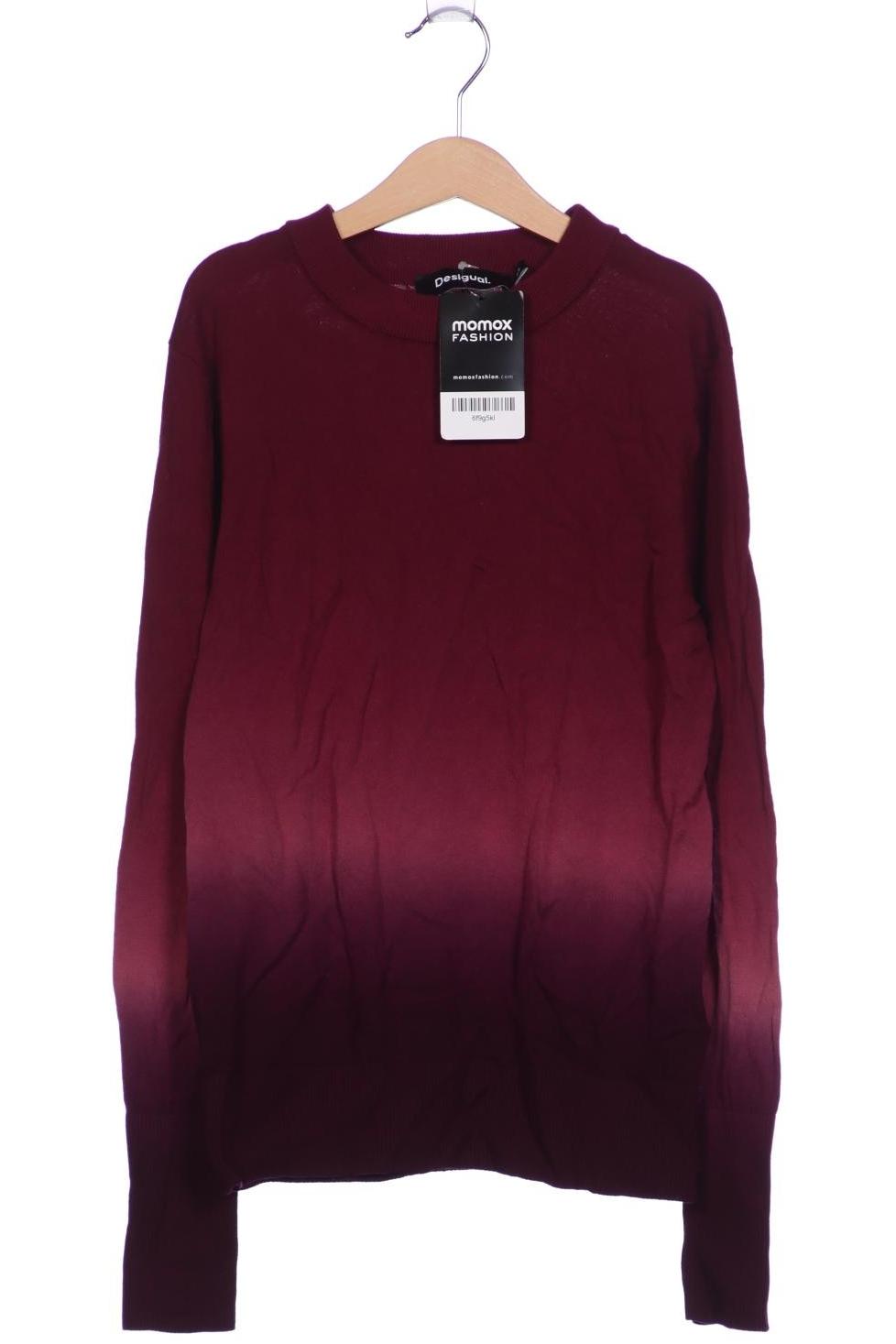 

Desigual Damen Pullover, bordeaux, Gr. 34
