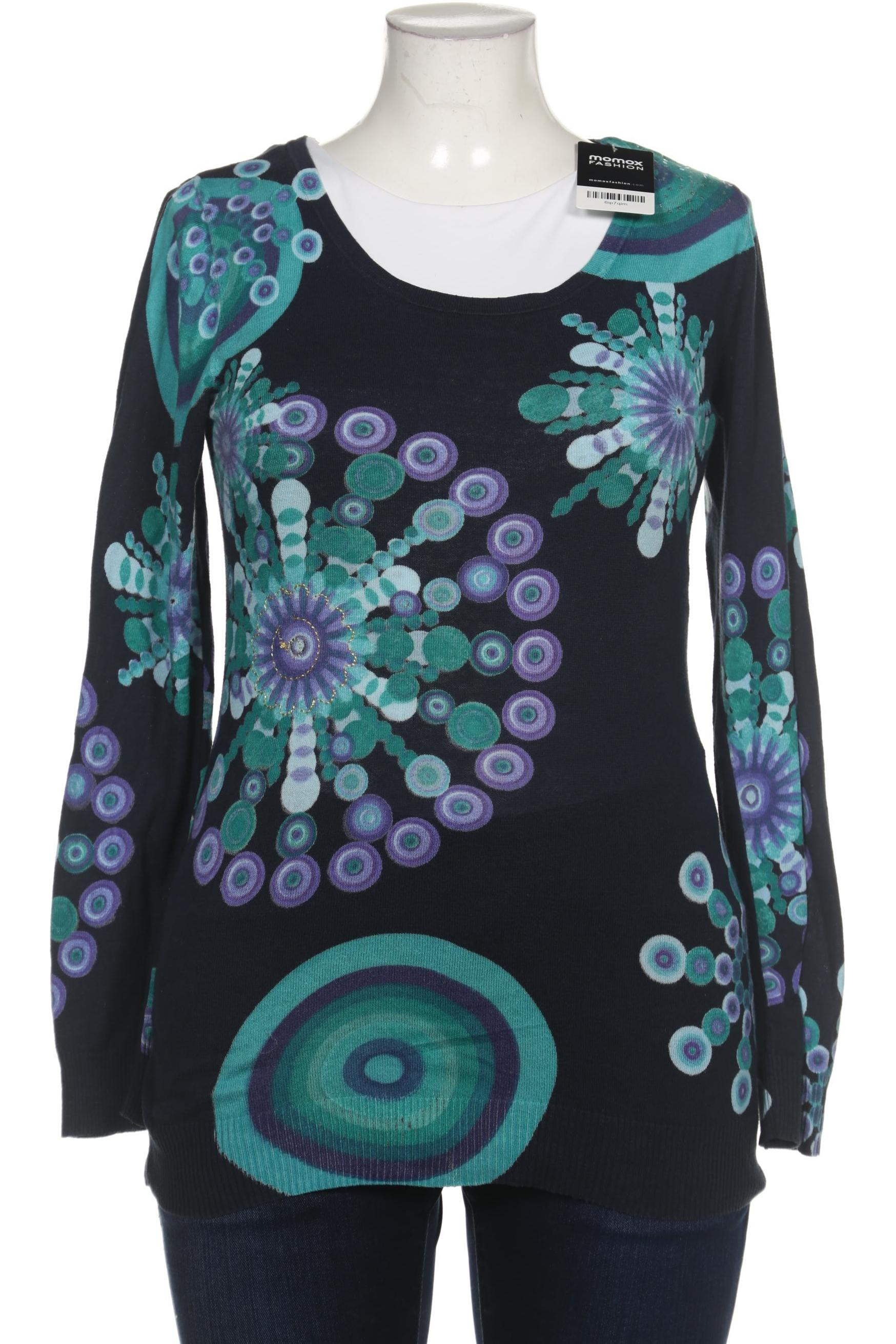 

Desigual Damen Pullover, marineblau, Gr. 44