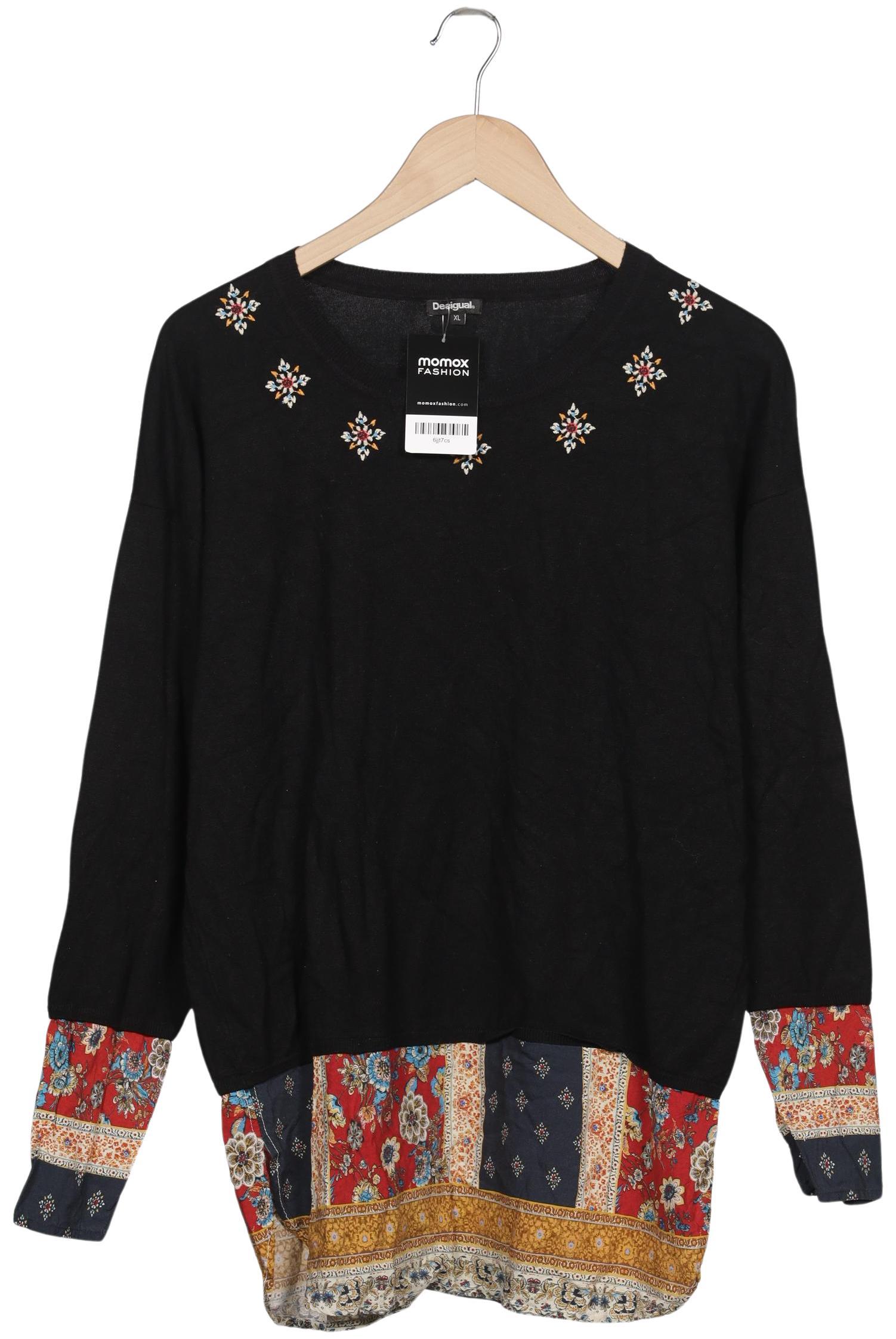 

Desigual Damen Pullover, schwarz, Gr. 44