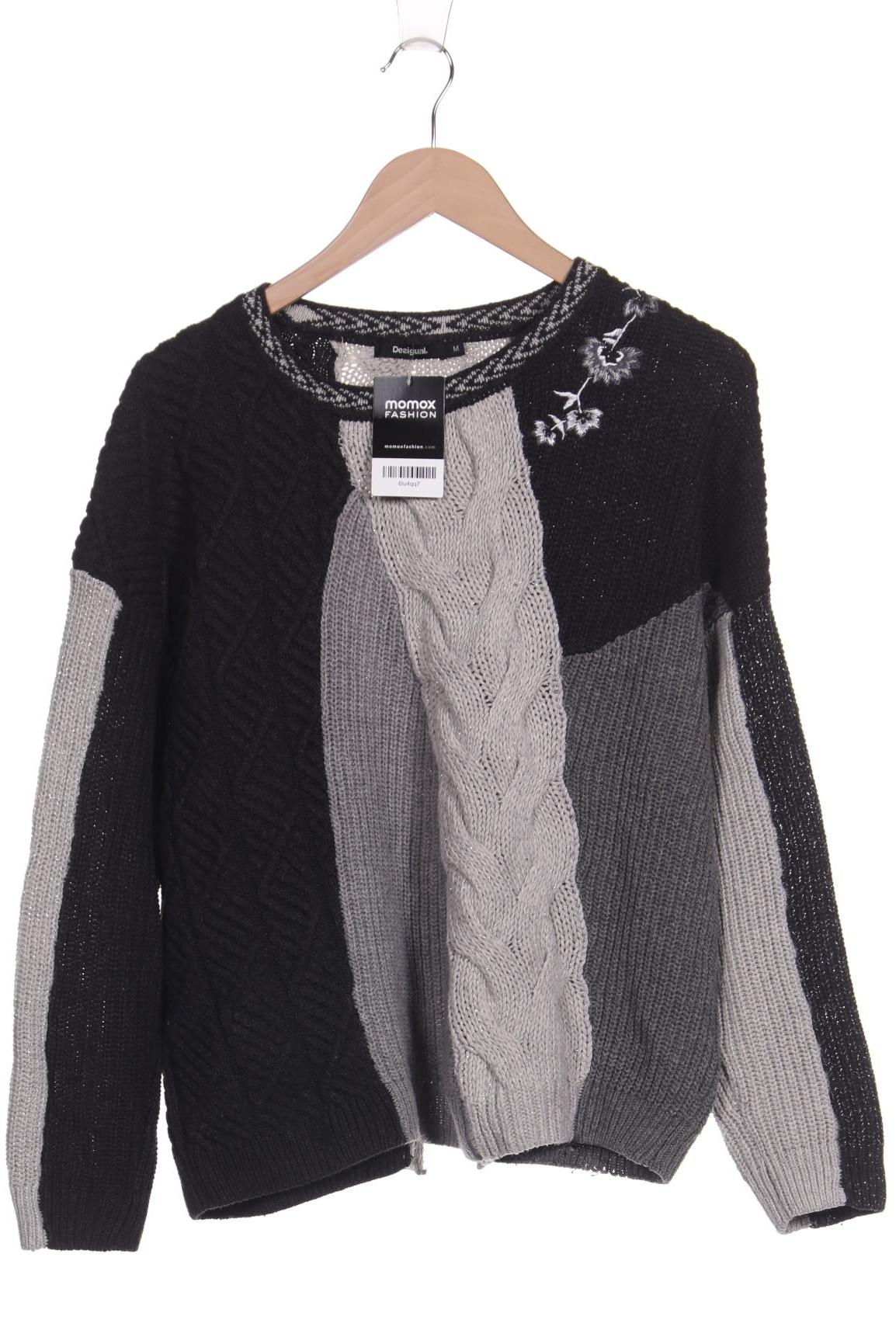 

Desigual Damen Pullover, grau, Gr. 38
