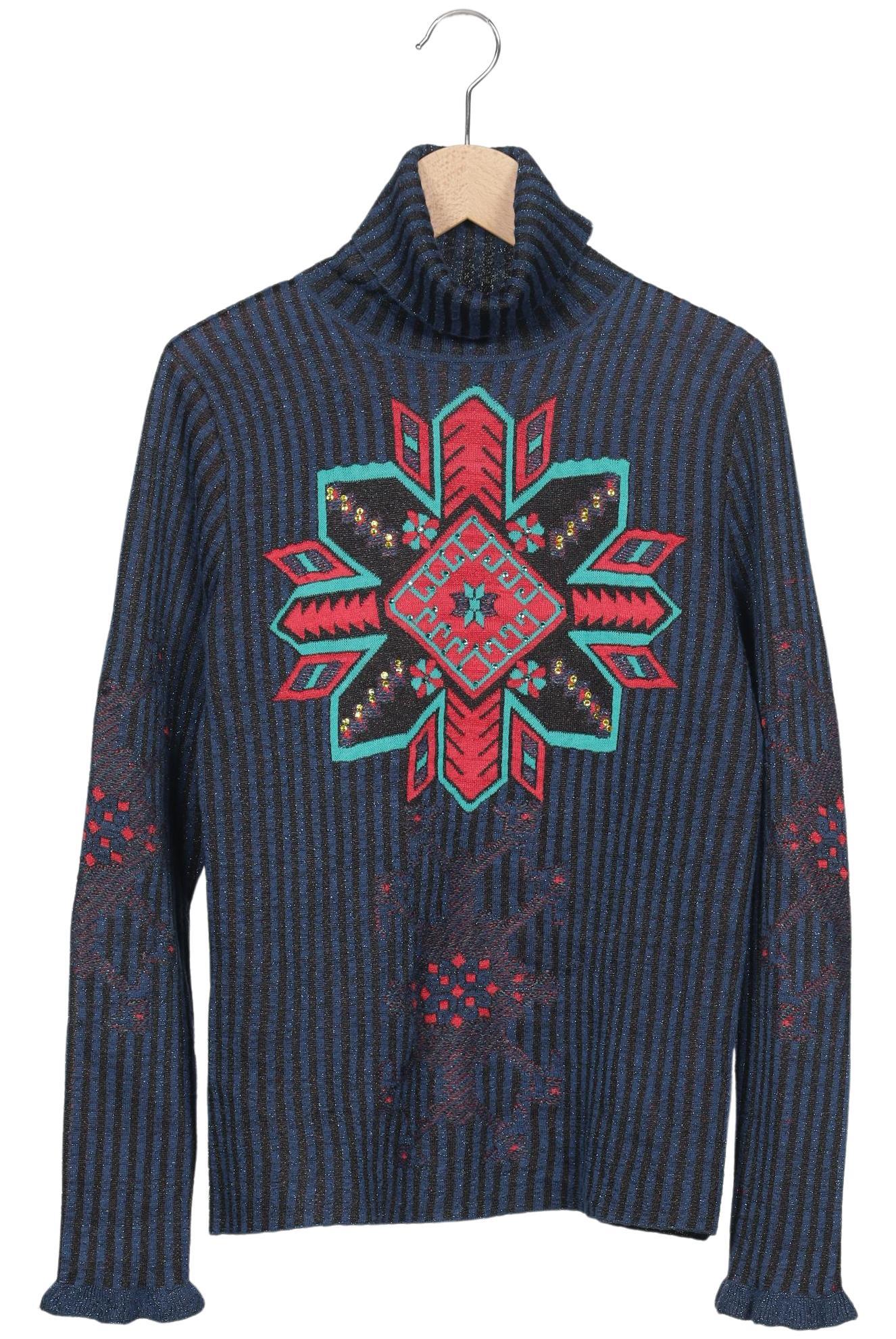 

Desigual Damen Pullover, marineblau, Gr. 38