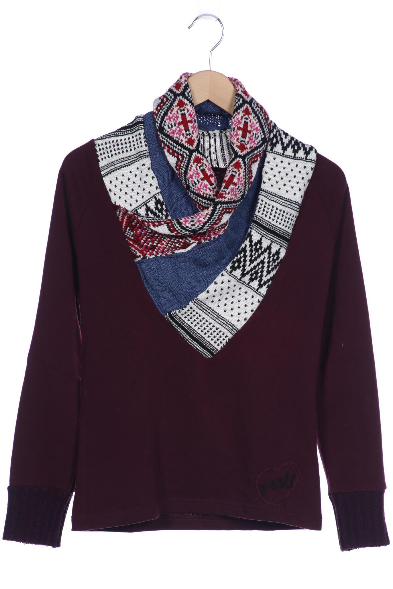 

Desigual Damen Pullover, bordeaux, Gr. 38