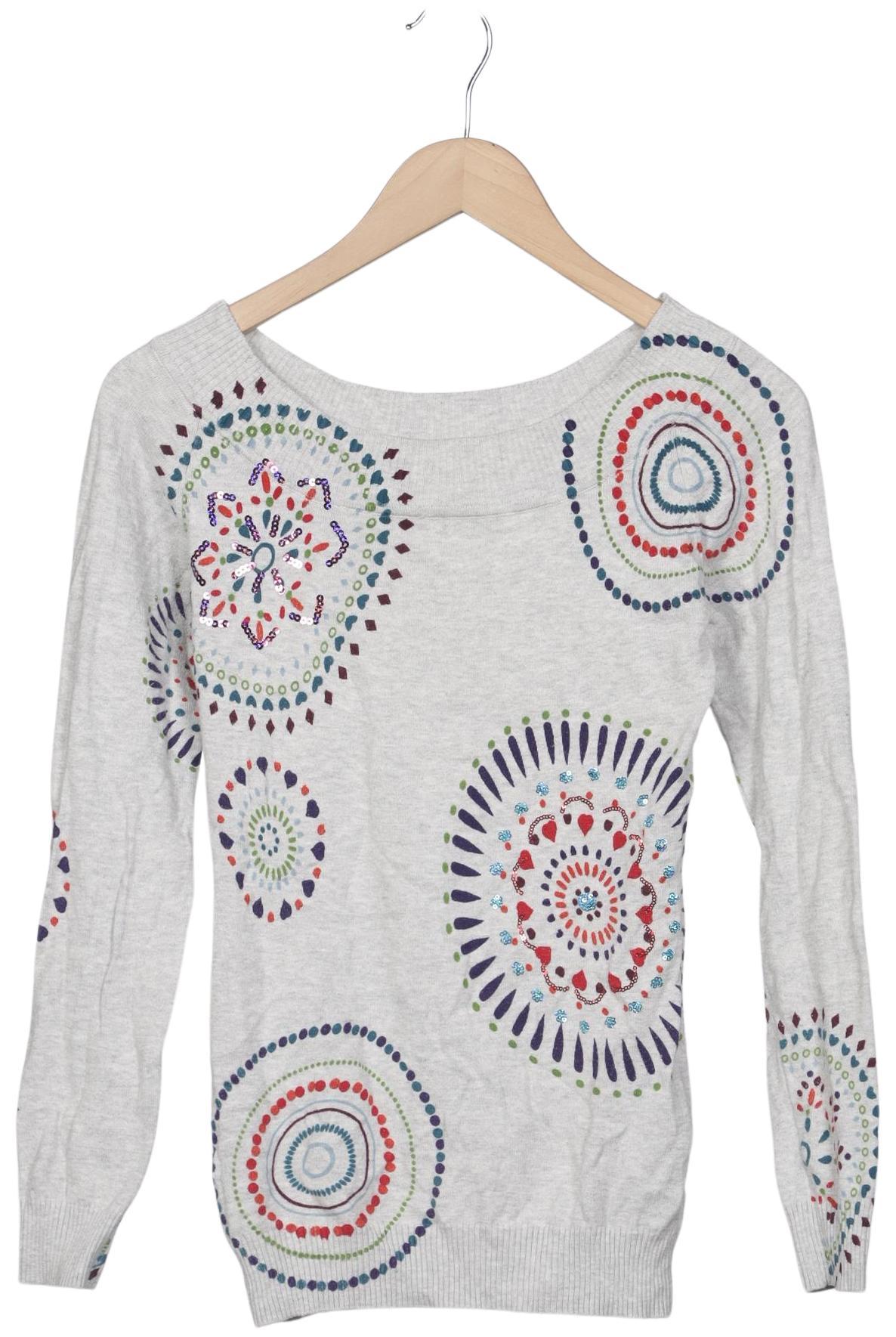 

Desigual Damen Pullover, grau, Gr. 36