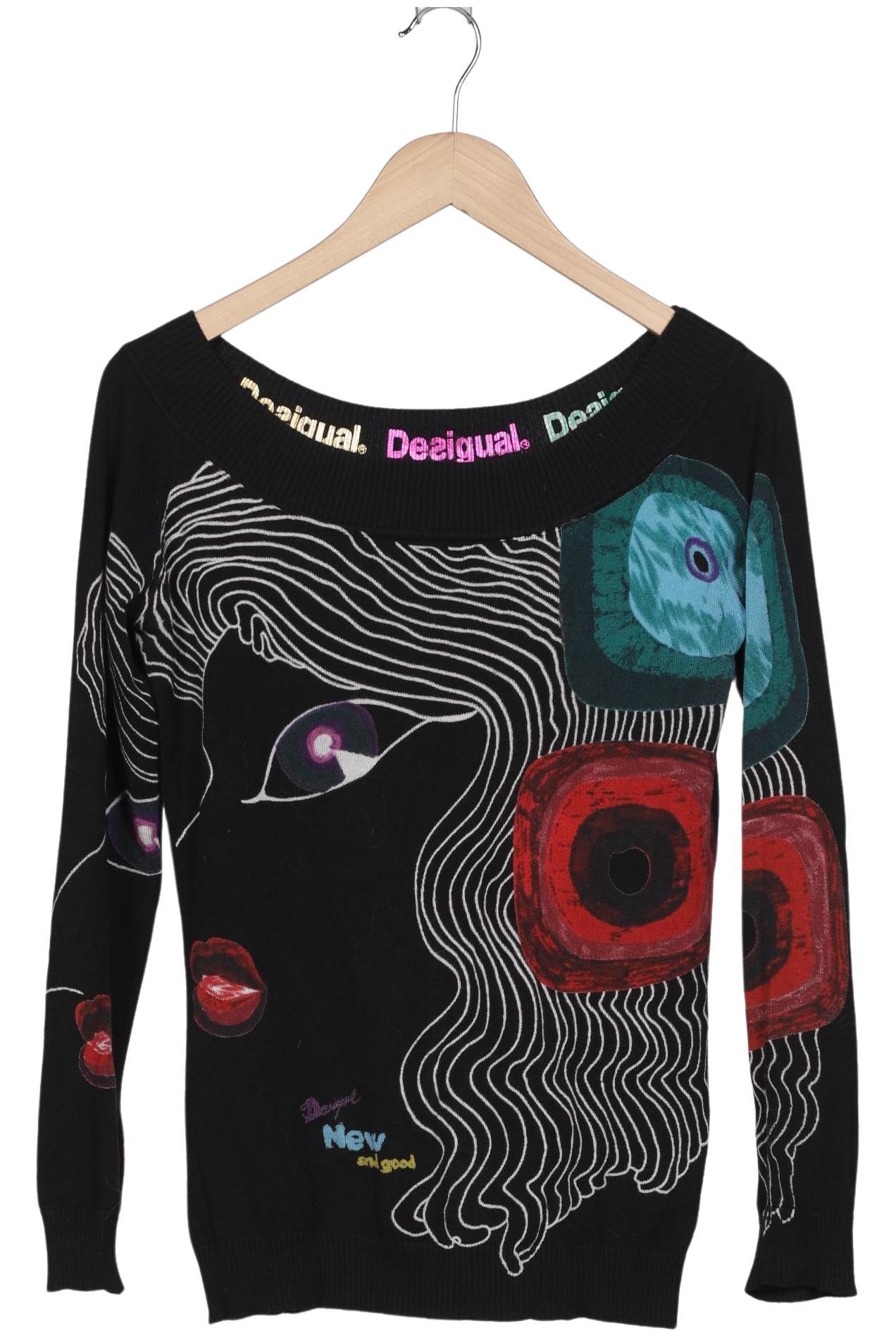 

Desigual Damen Pullover, schwarz, Gr. 42