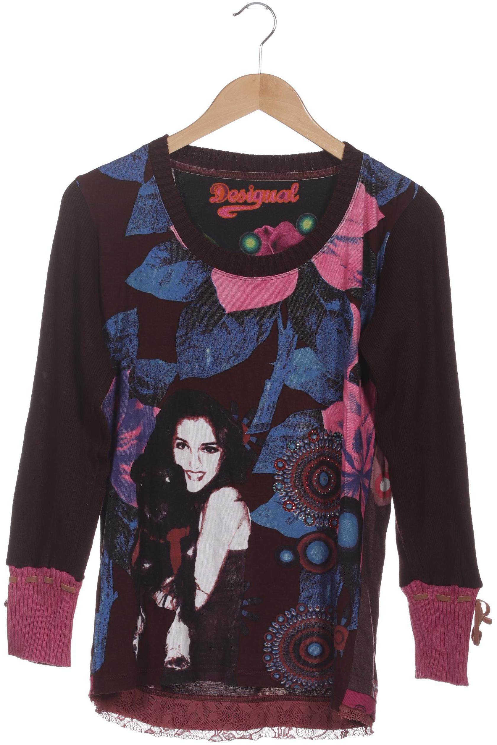 

Desigual Damen Pullover, braun, Gr. 44