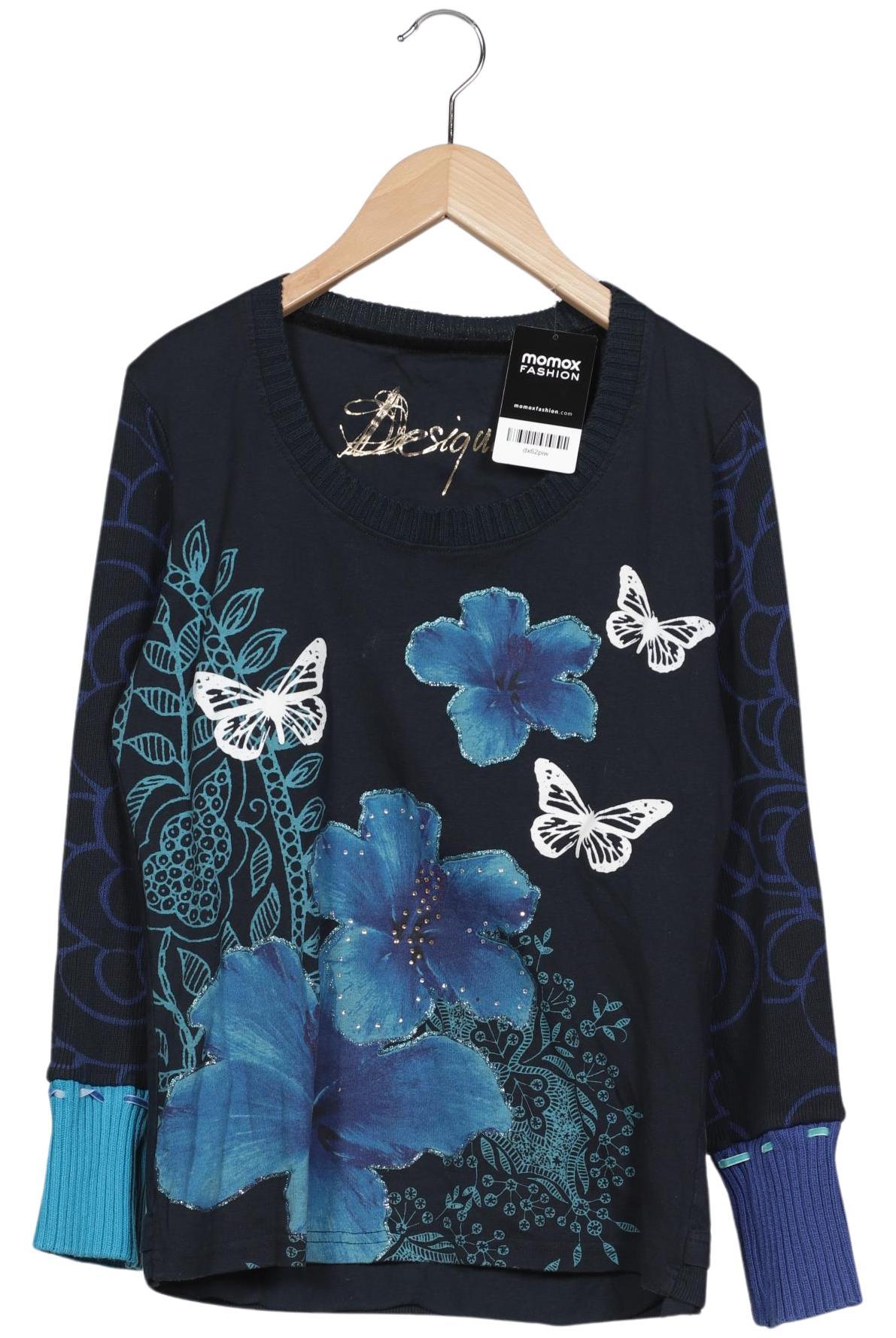 

Desigual Damen Pullover, marineblau, Gr. 42