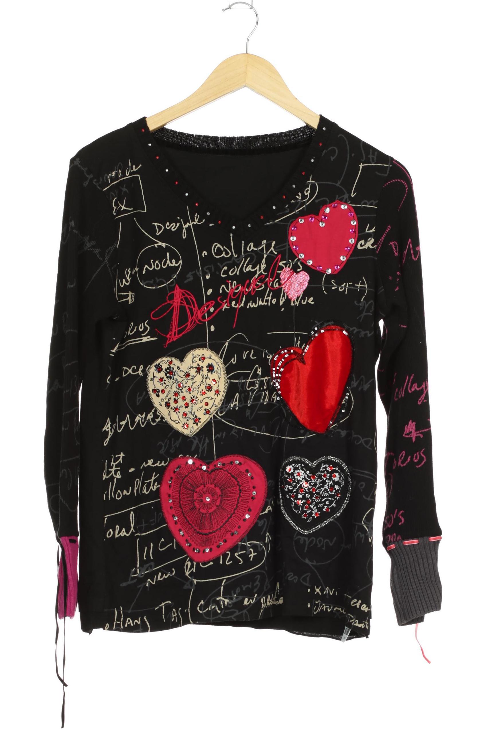 

Desigual Damen Pullover, schwarz, Gr.