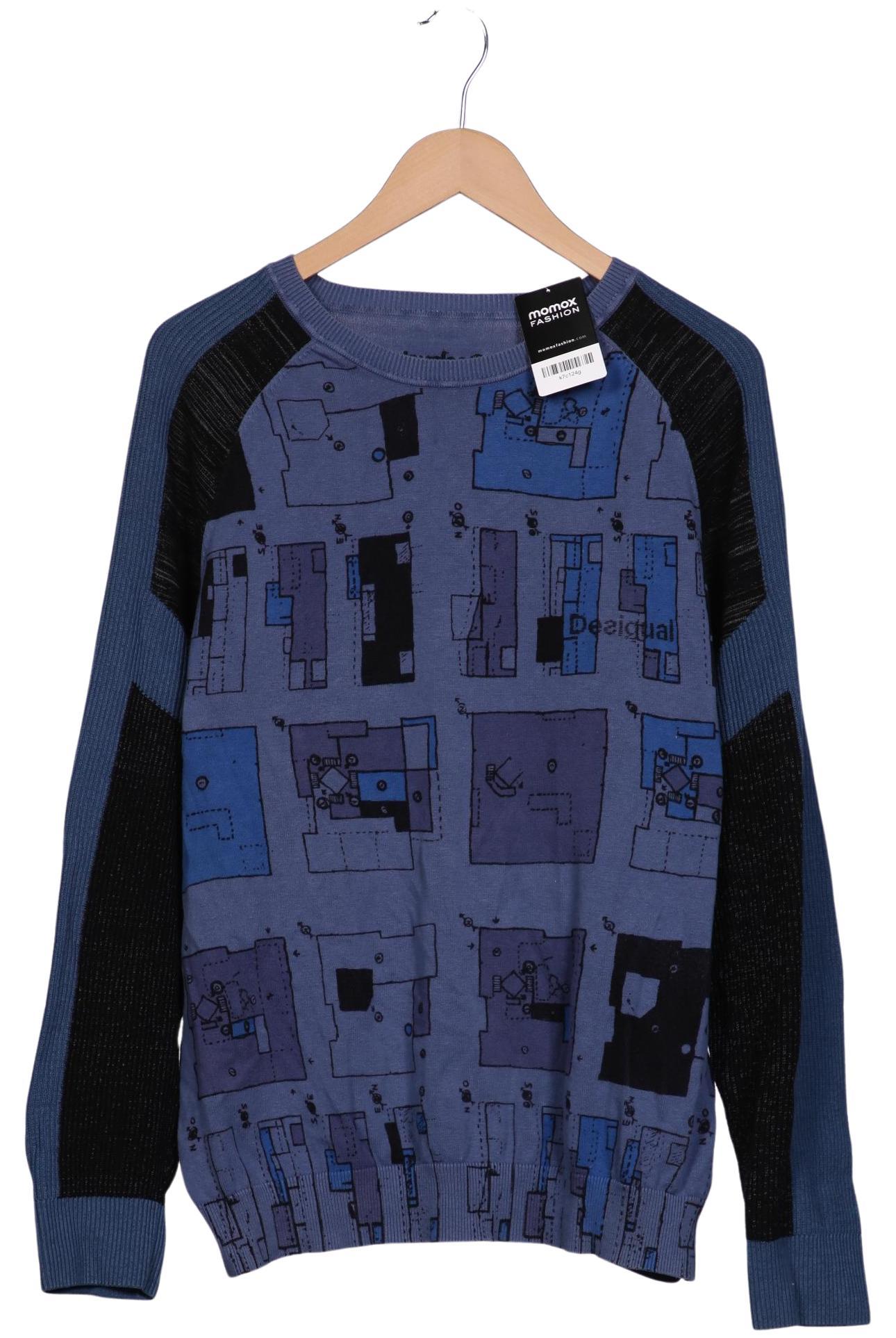 

Desigual Damen Pullover, marineblau, Gr. 44