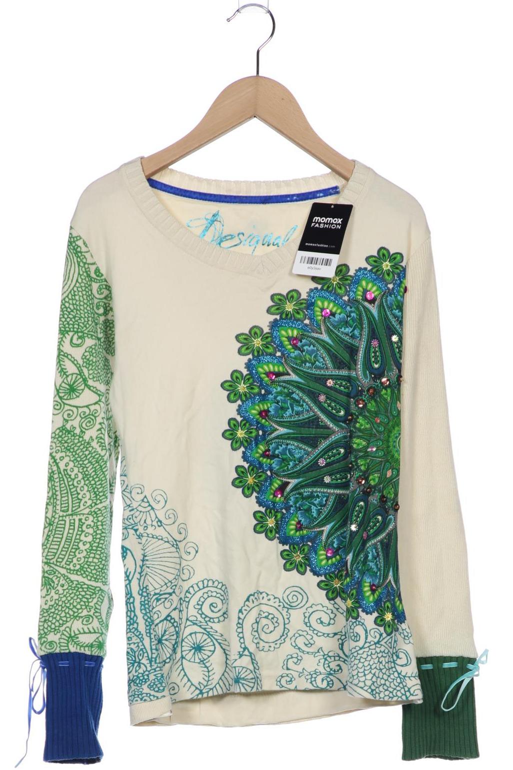 

Desigual Damen Pullover, cremeweiß, Gr. 36